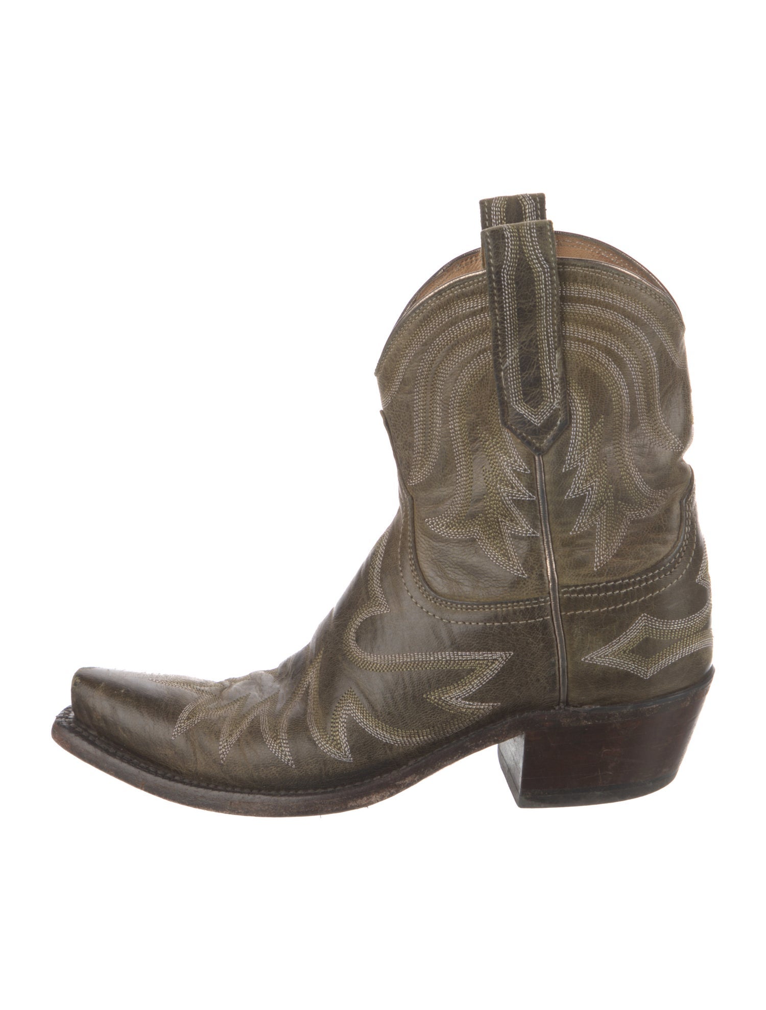 Lucchese Leather Western Boots