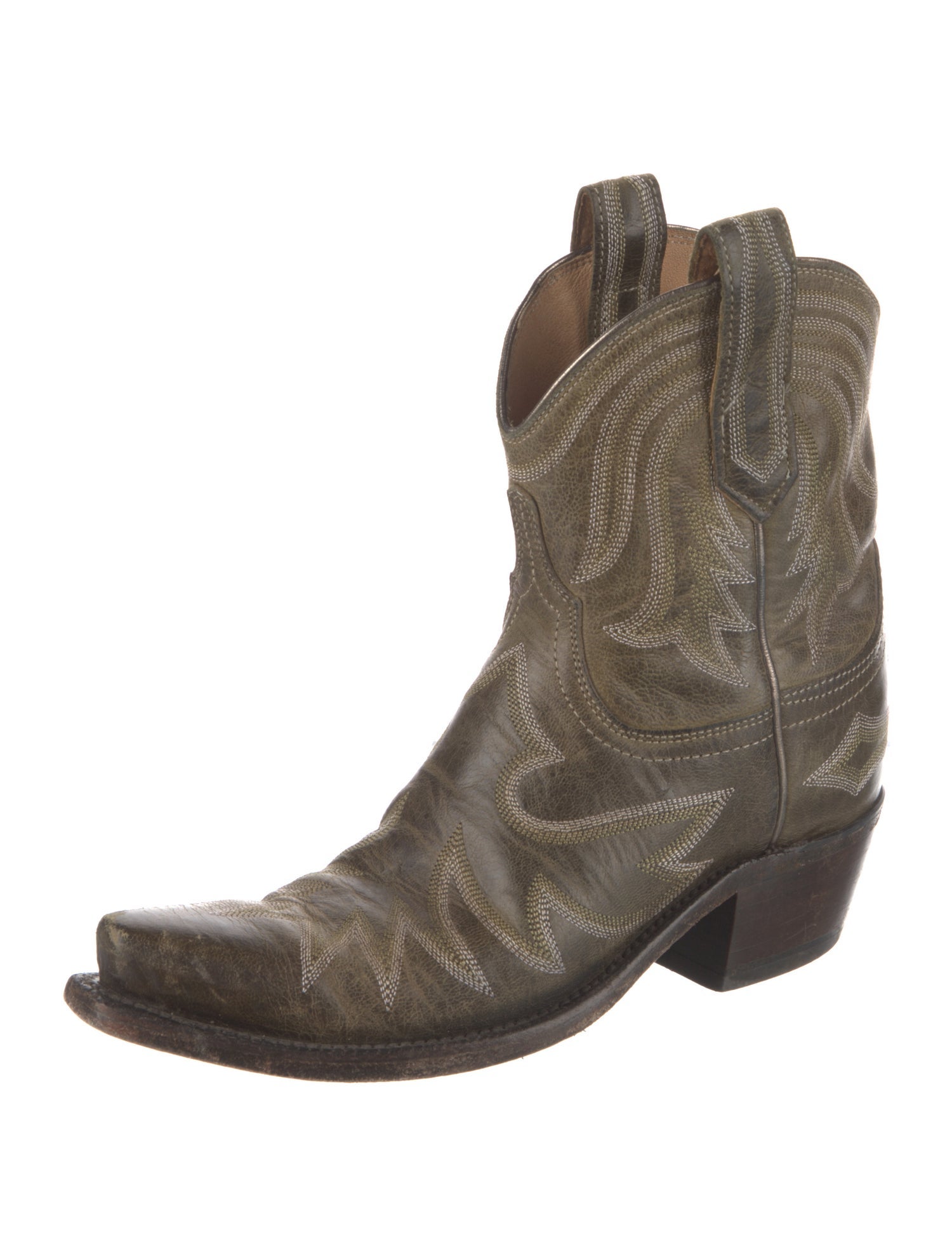 Lucchese Leather Western Boots
