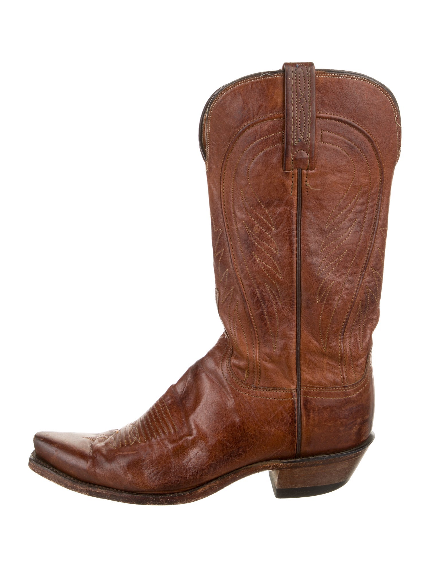 Lucchese Leather Western Boots