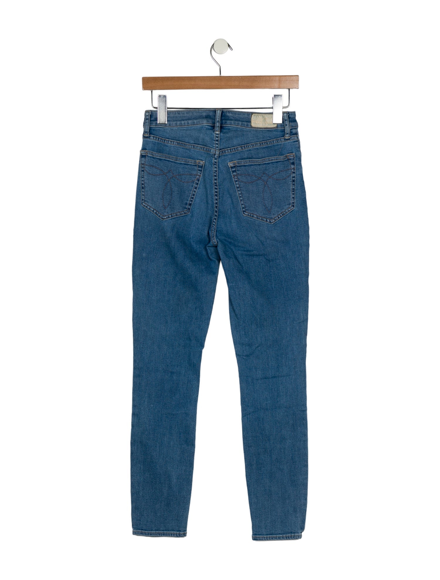 Lucchese Mid-Rise Skinny Leg Jeans