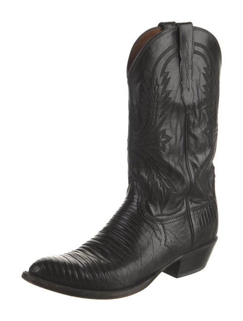 Lucchese Lizard Western Boots