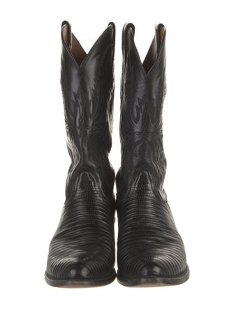 Lucchese Lizard Western Boots