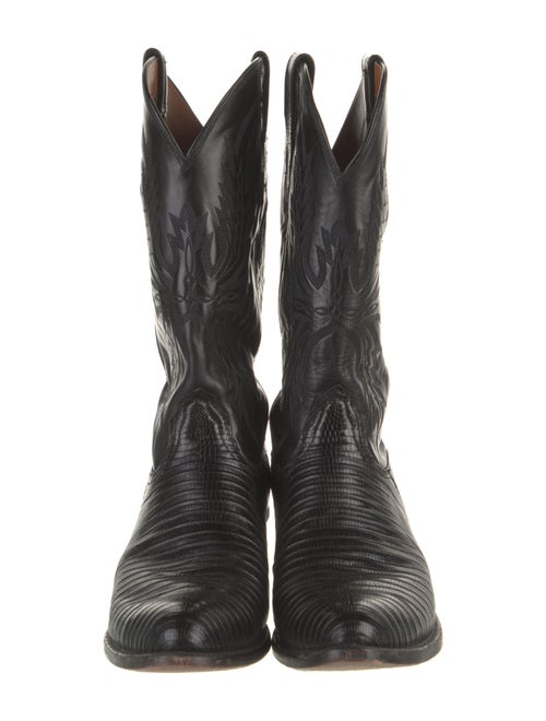 Lucchese Lizard Western Boots