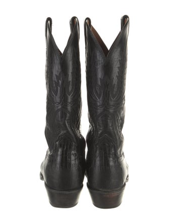 Lucchese Lizard Western Boots
