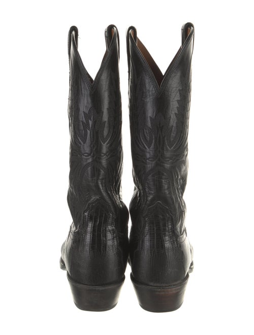 Lucchese Lizard Western Boots