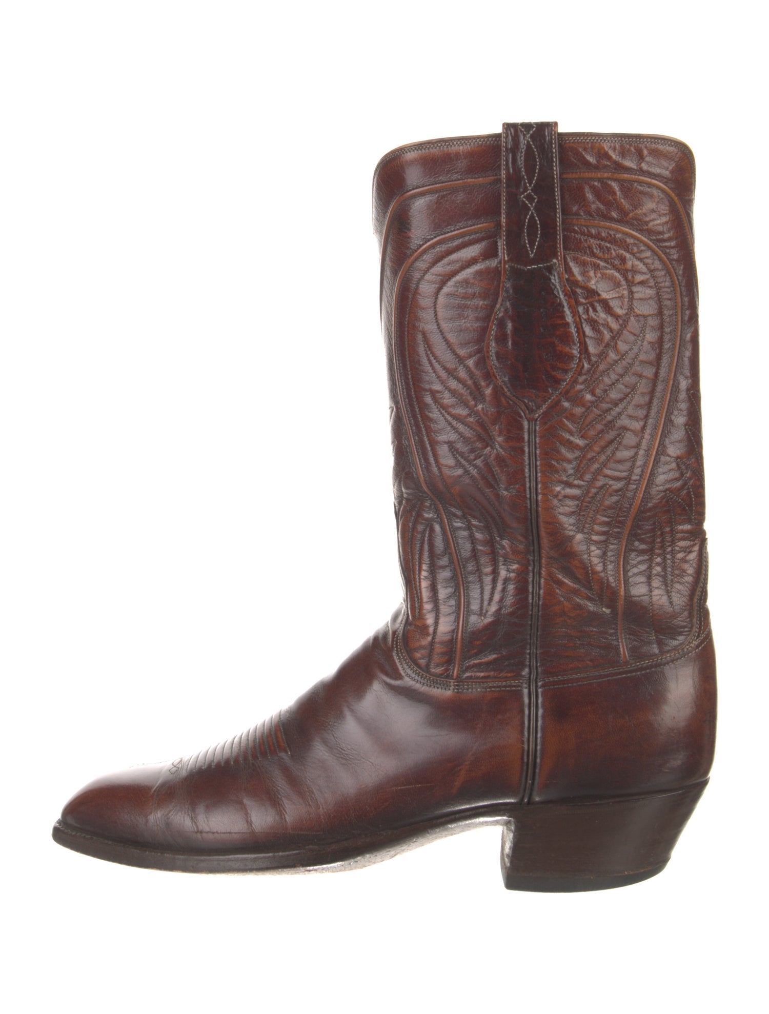 Lucchese Leather Western Boots