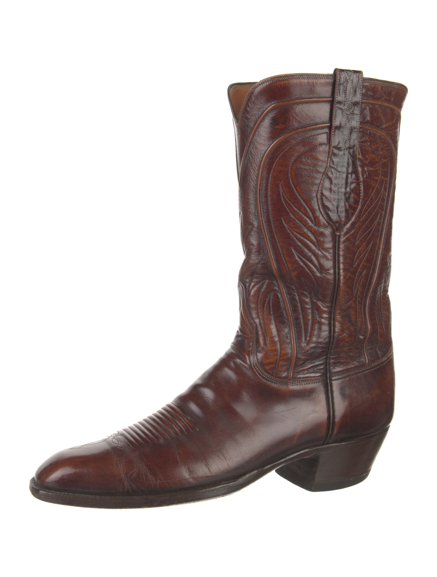 Lucchese Leather Western Boots