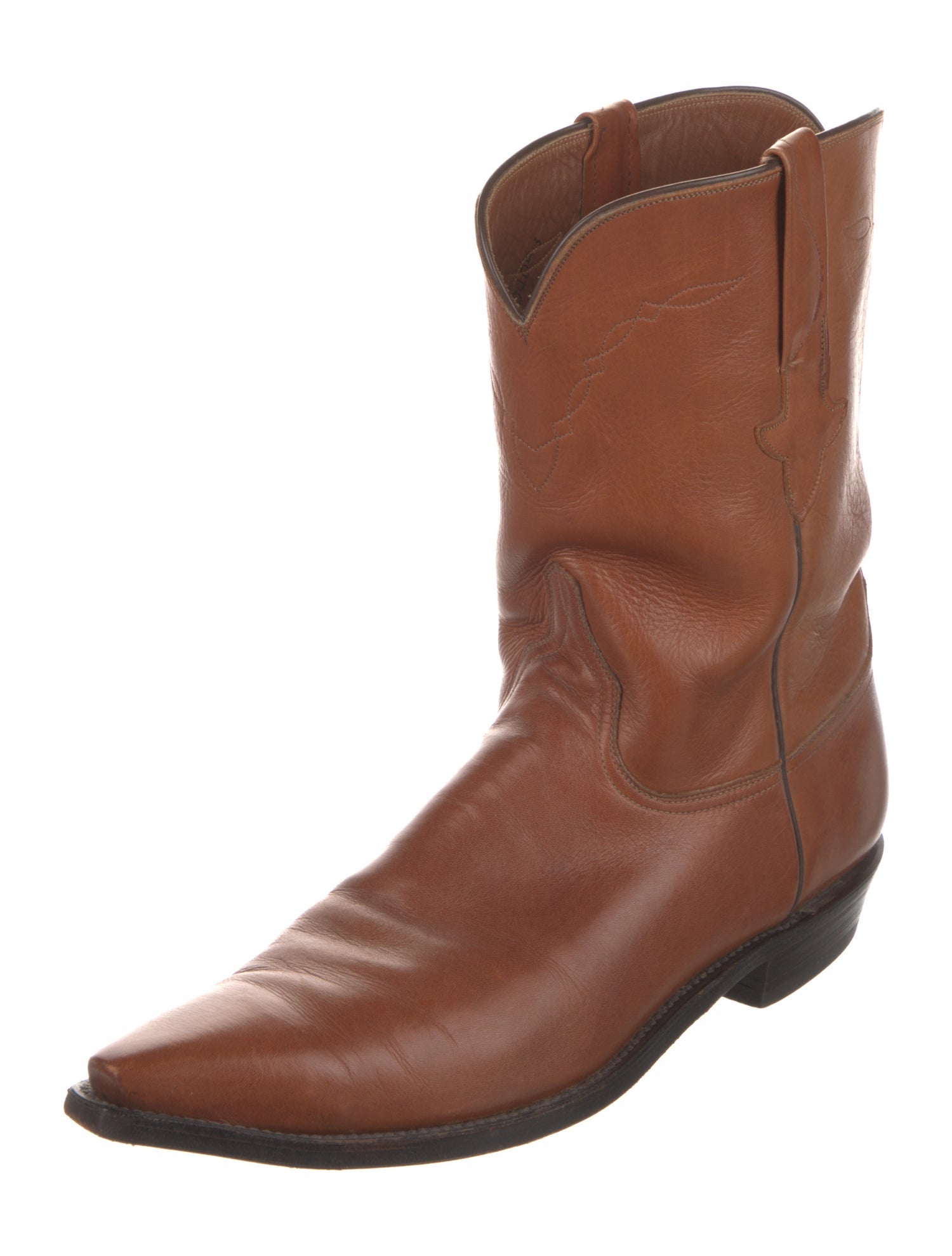 Lucchese Leather Western Boots