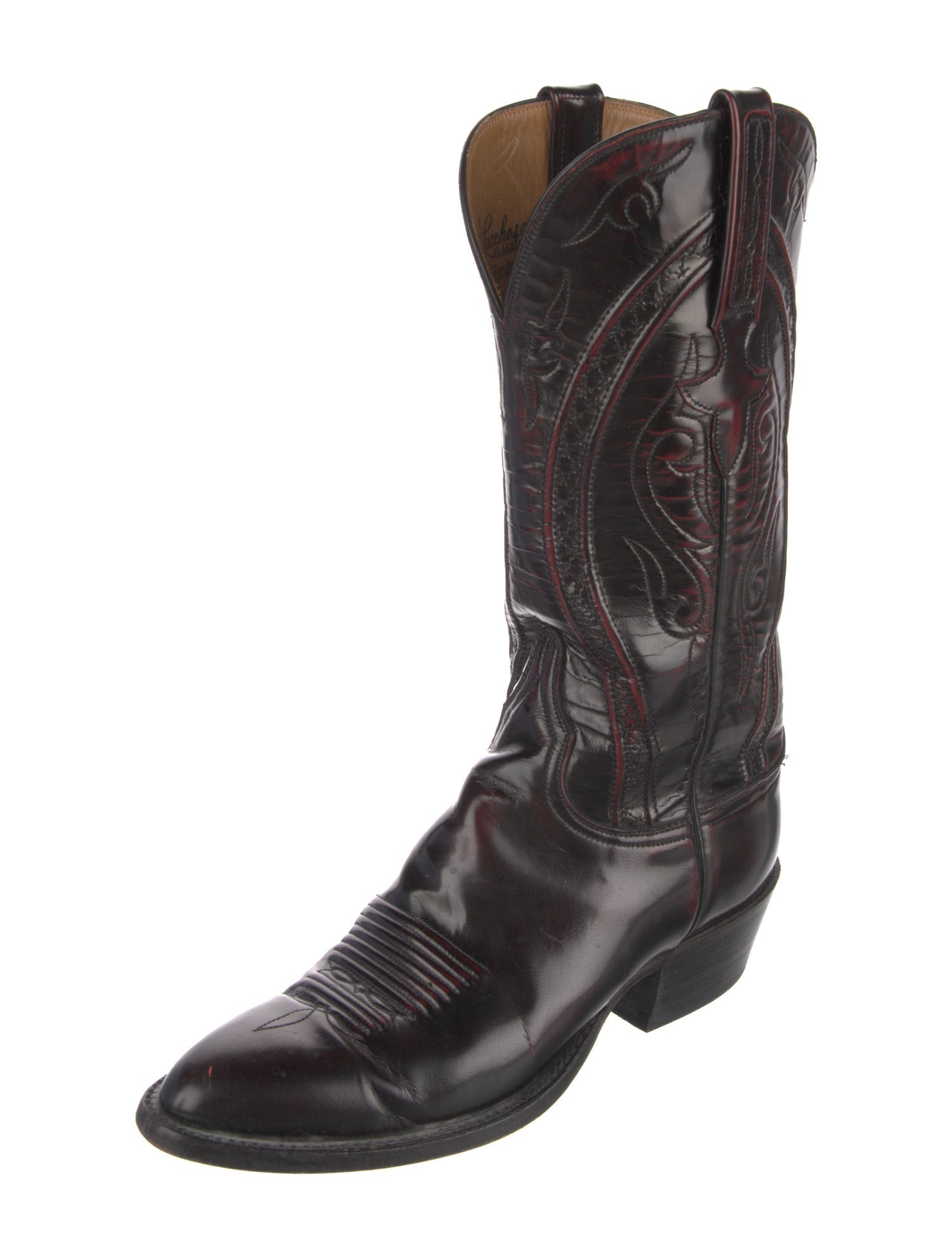 Lucchese Leather Western Boots