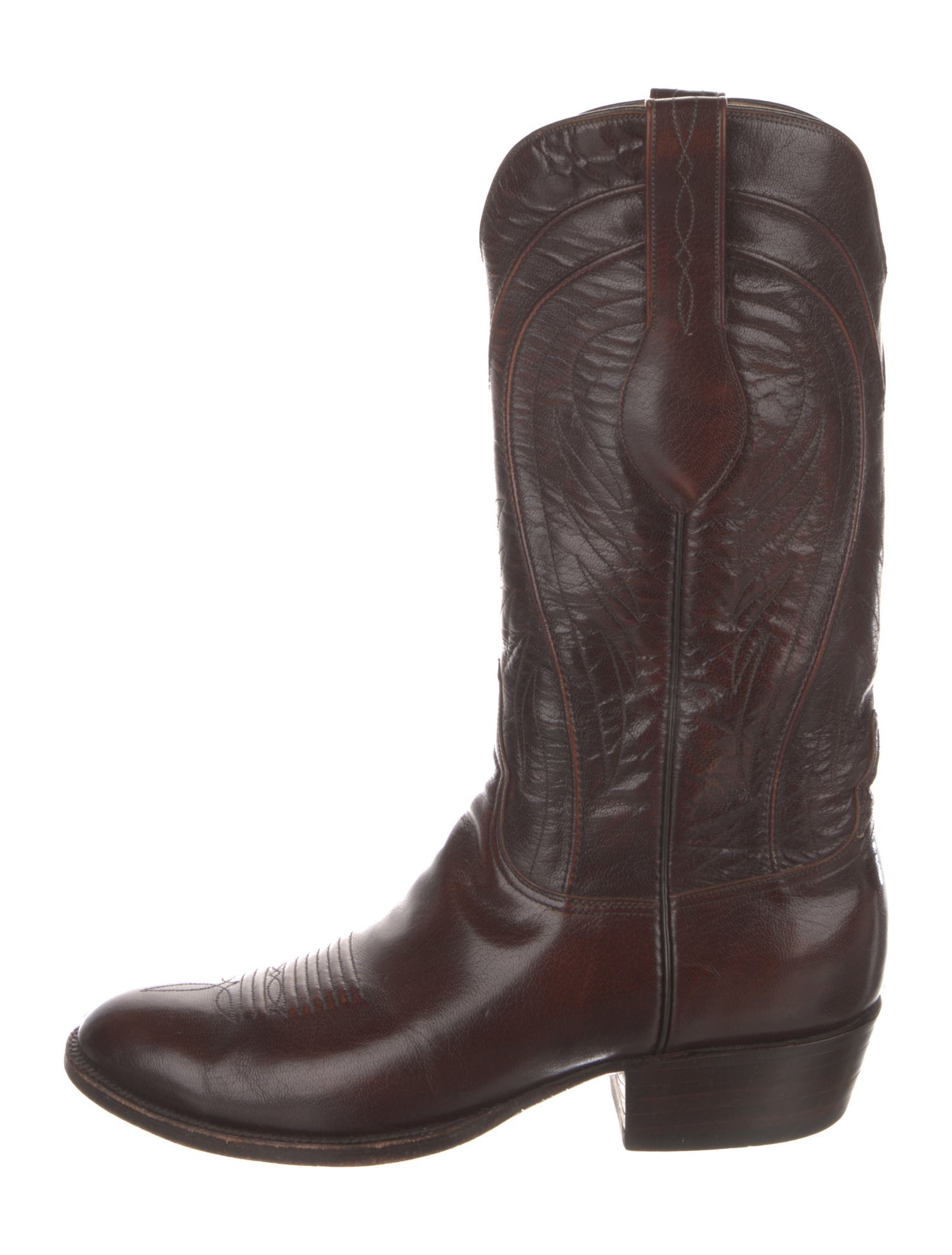Lucchese Leather Western Boots