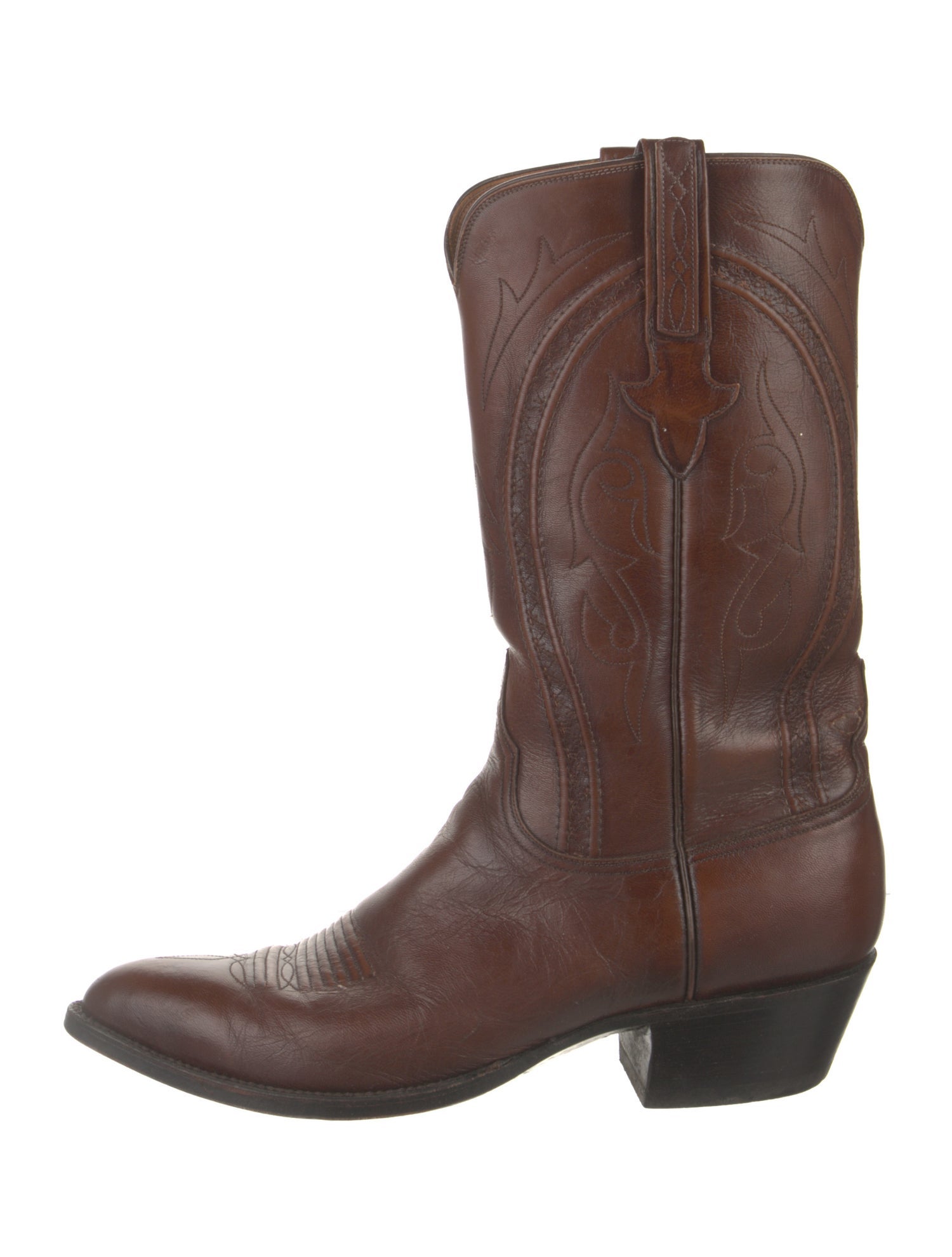 Lucchese Leather Western Boots