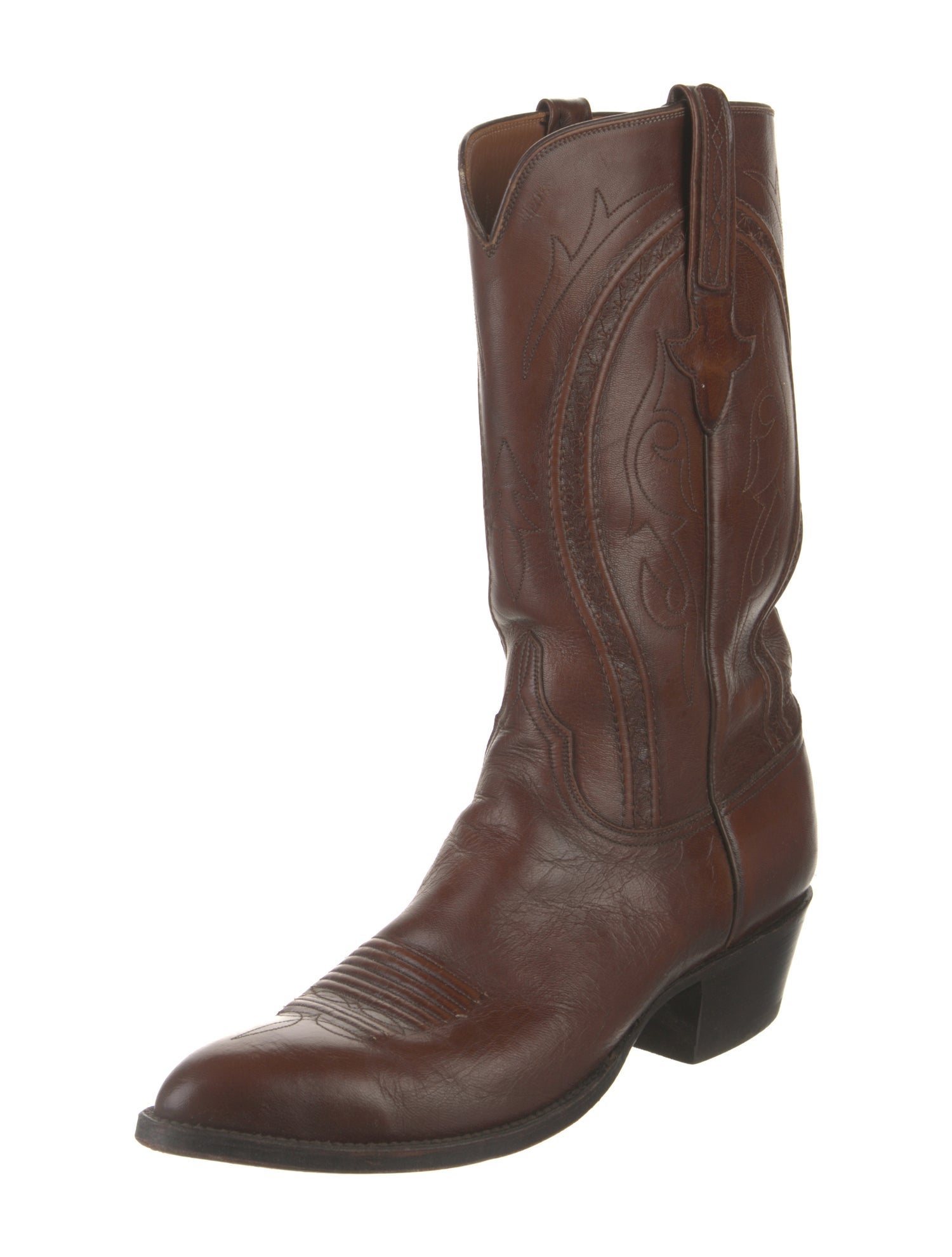 Lucchese Leather Western Boots