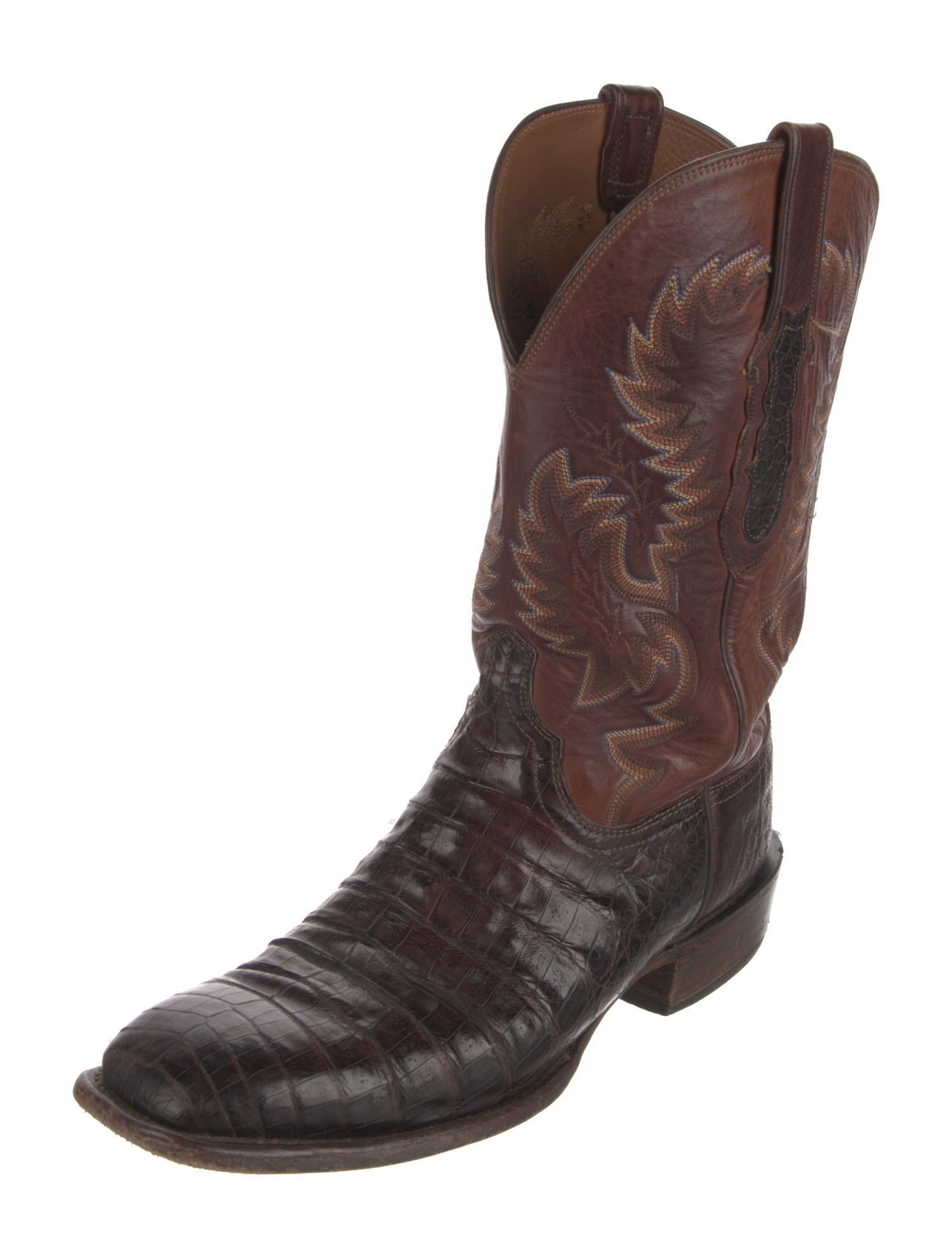 Lucchese Leather Western Boots