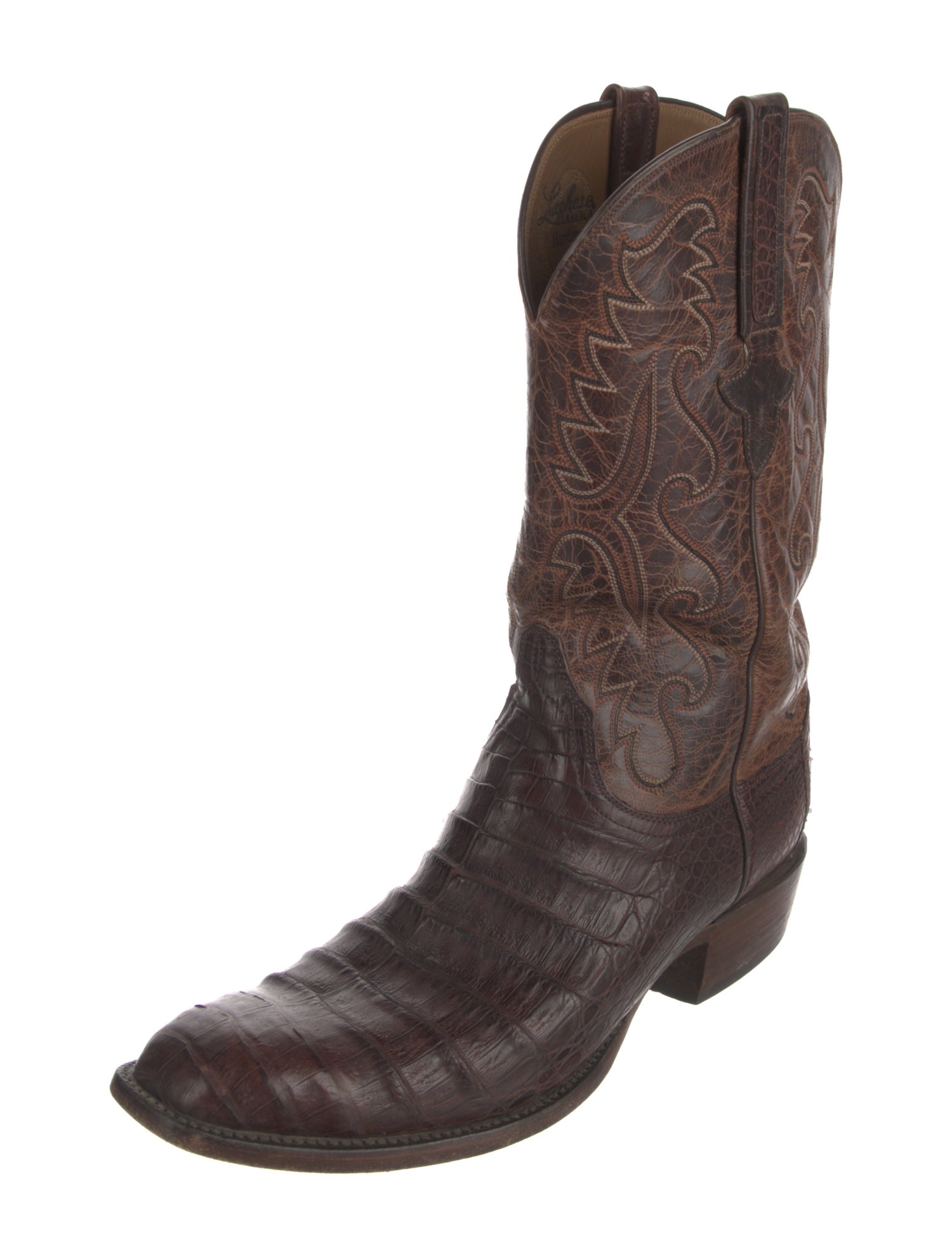 Lucchese Leather Western Boots