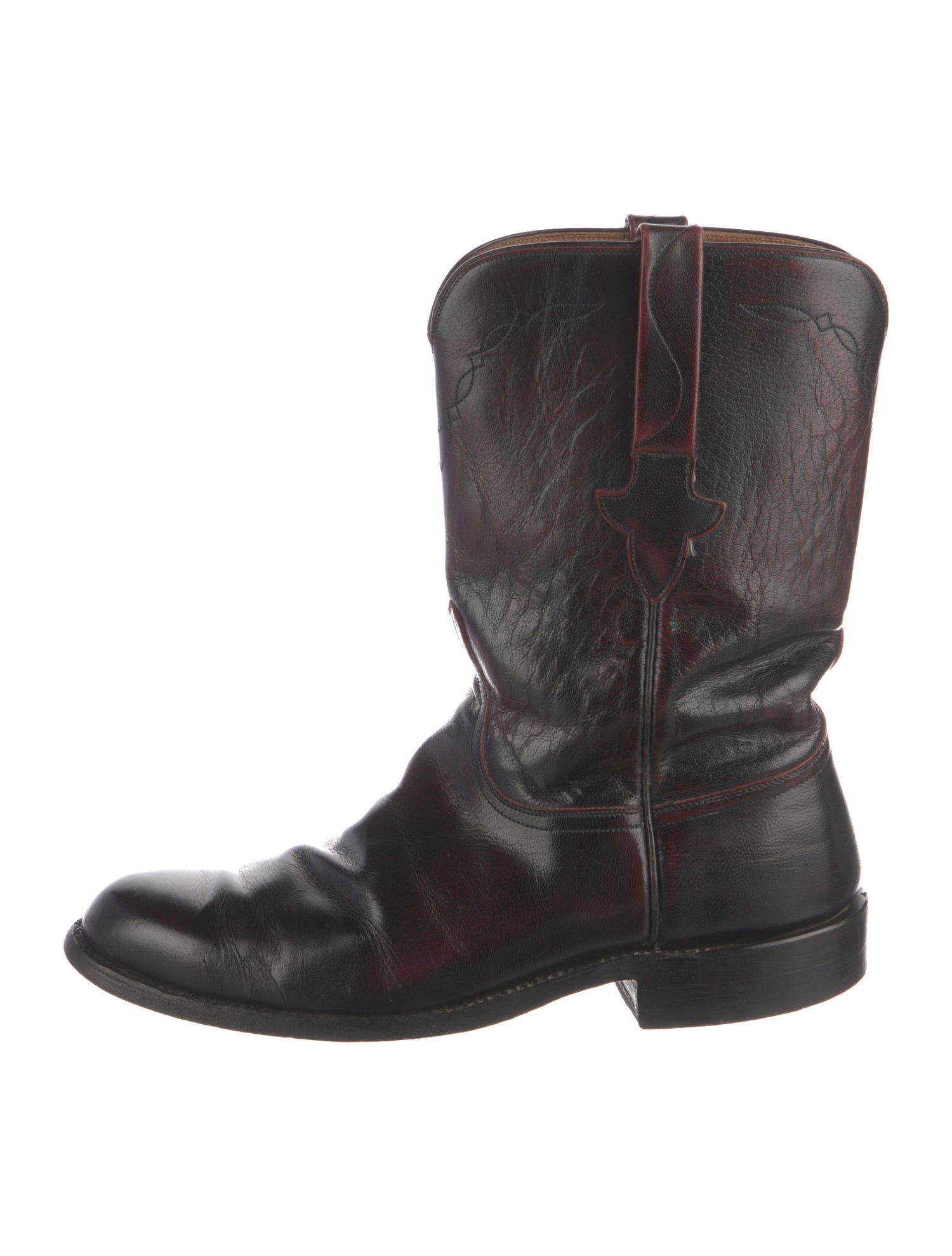 Lucchese Leather Western Boots