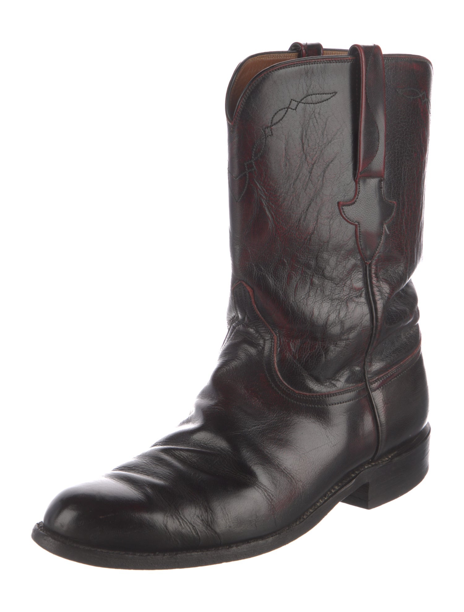 Lucchese Leather Western Boots