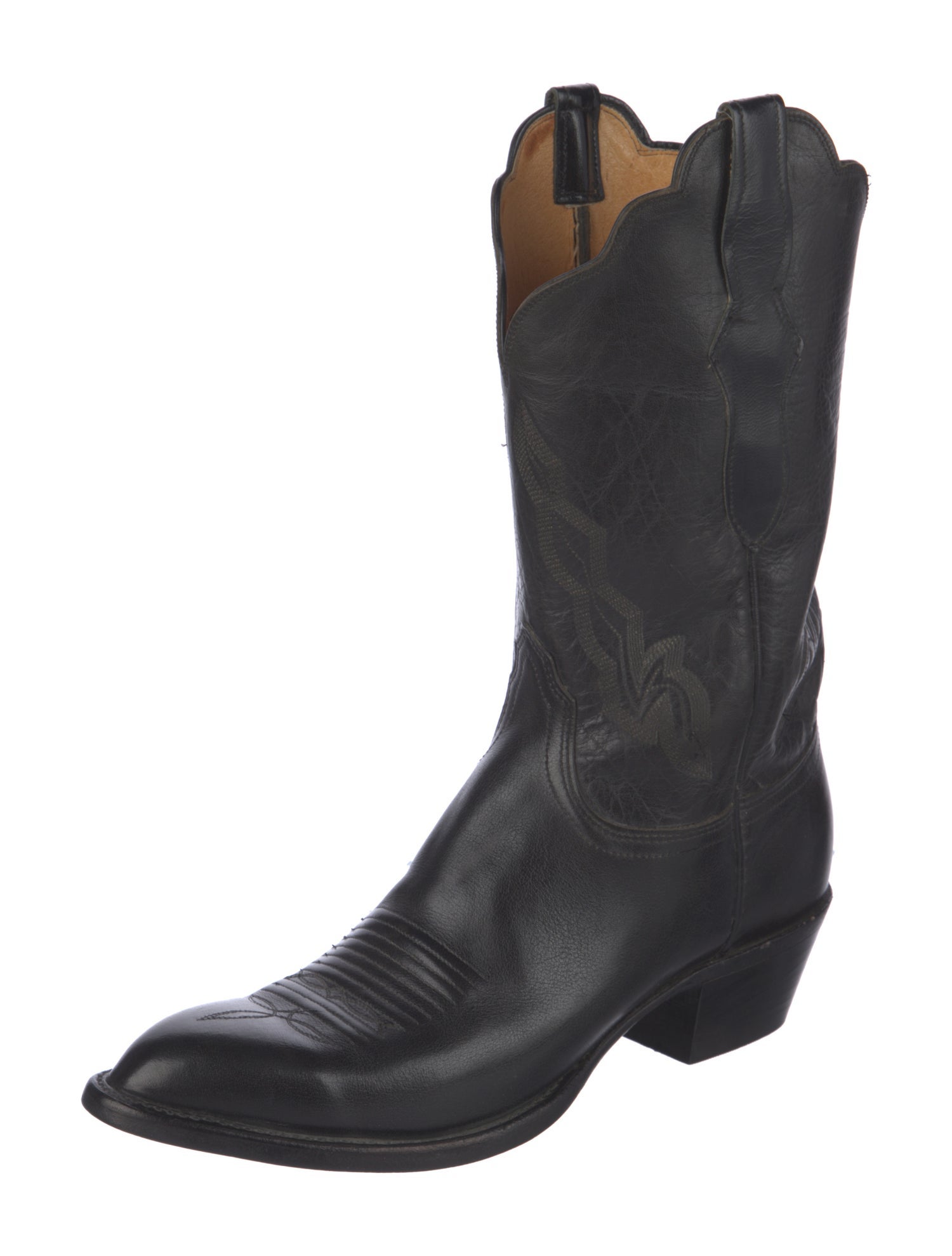 Lucchese Leather Western Boots
