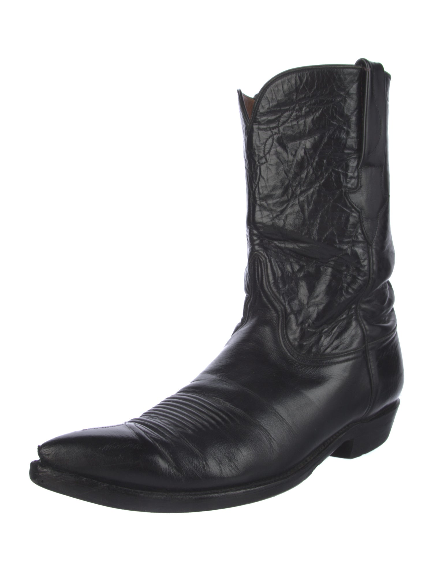 Lucchese Leather Western Boots