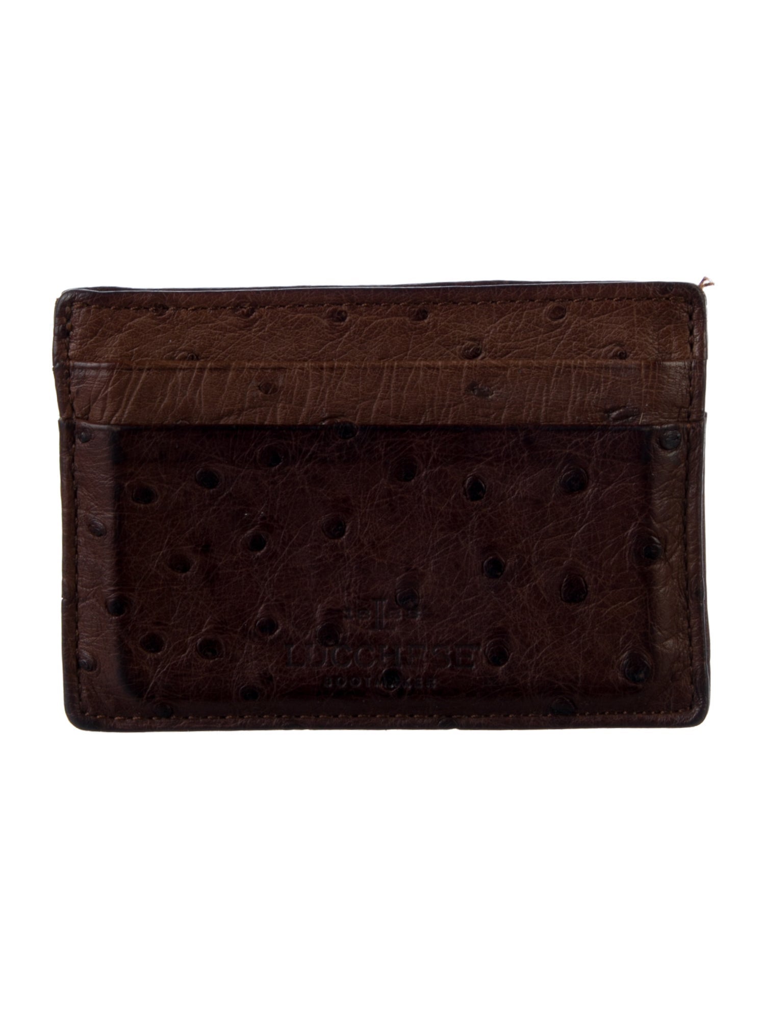 Lucchese Leather Card Holder