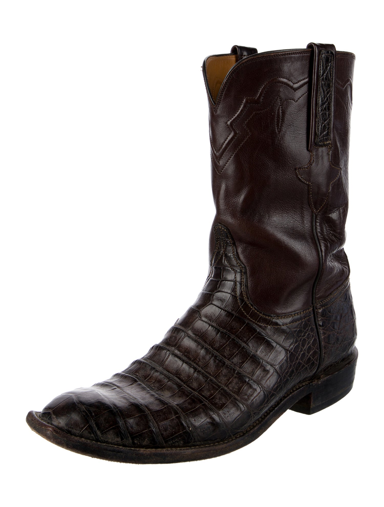 Lucchese Leather Western Boots