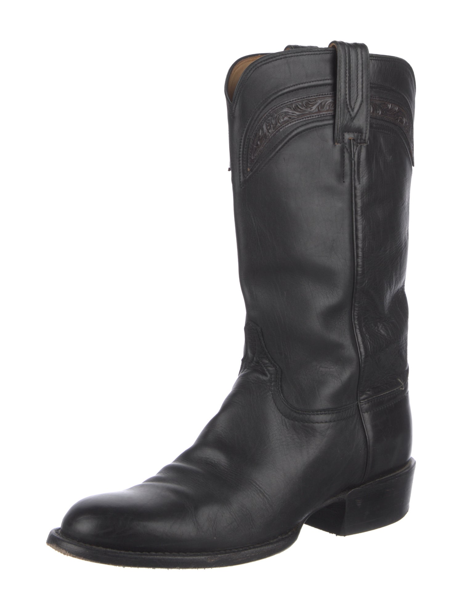 Lucchese Leather Western Boots