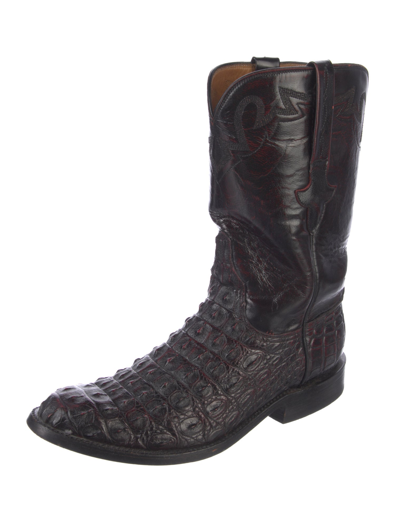 Lucchese Alligator Western Boots