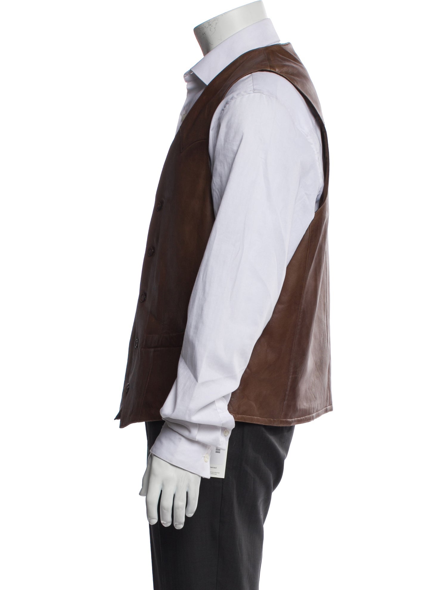 Lucchese Leather Suit Vest