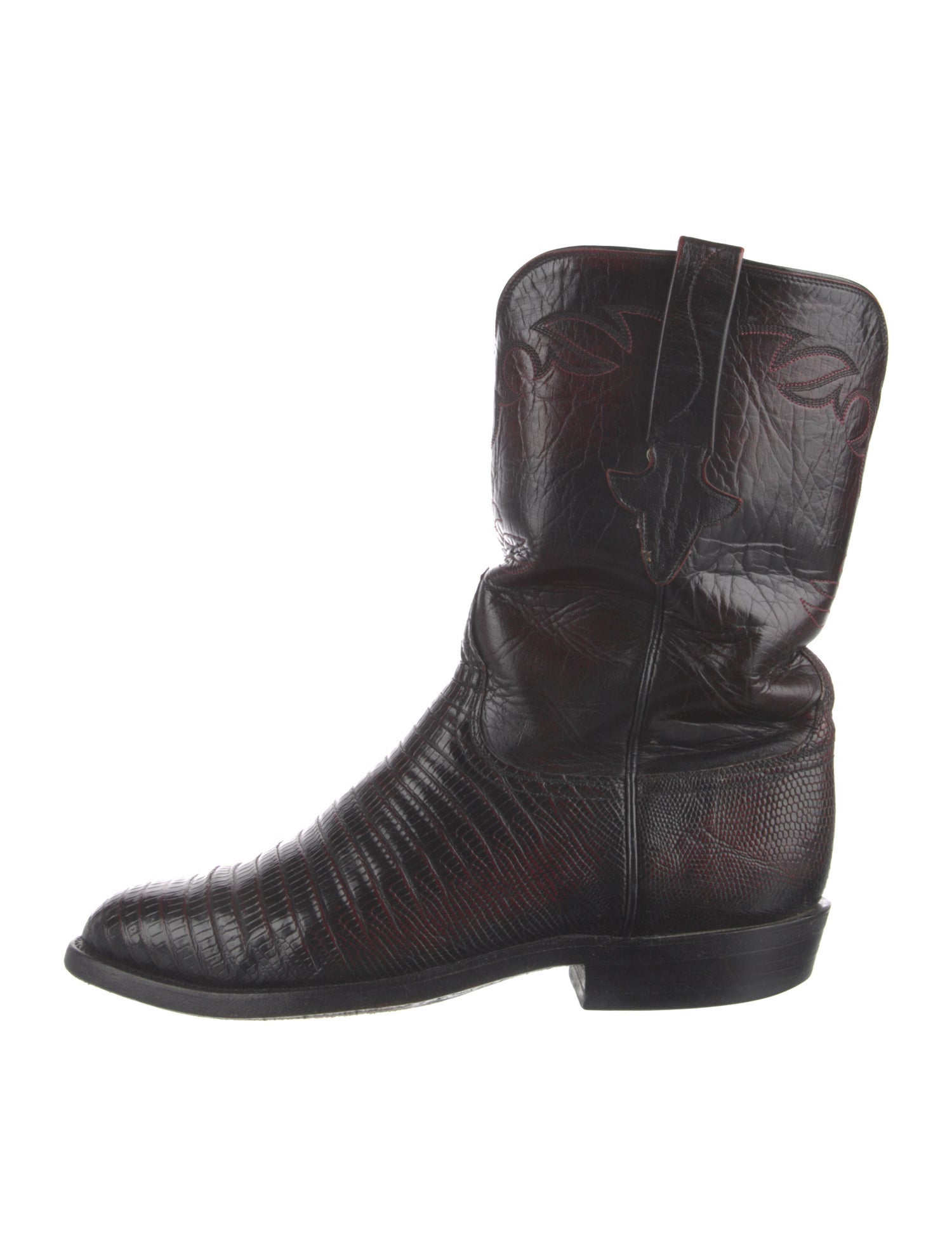 Lucchese Lizard Western Boots
