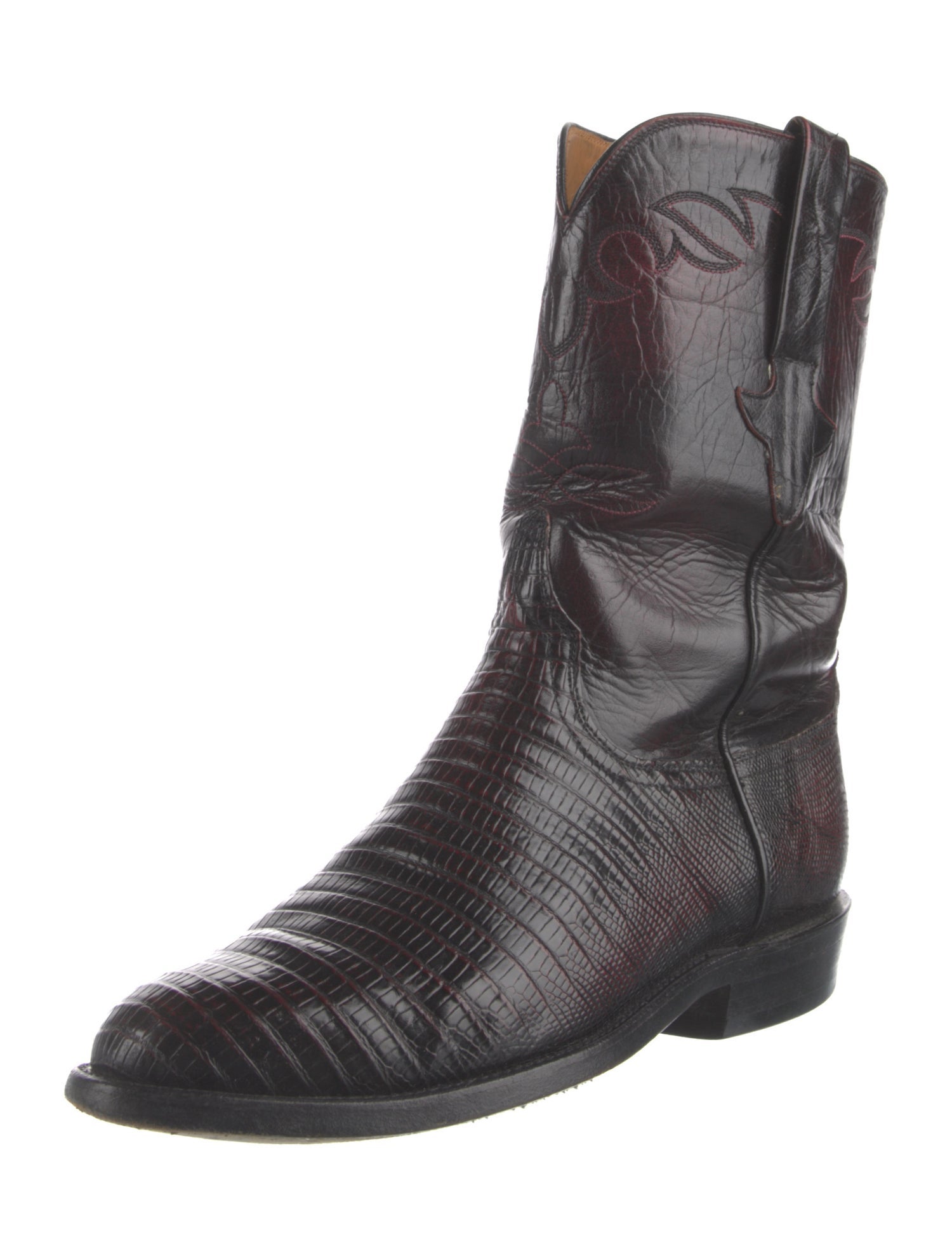 Lucchese Lizard Western Boots
