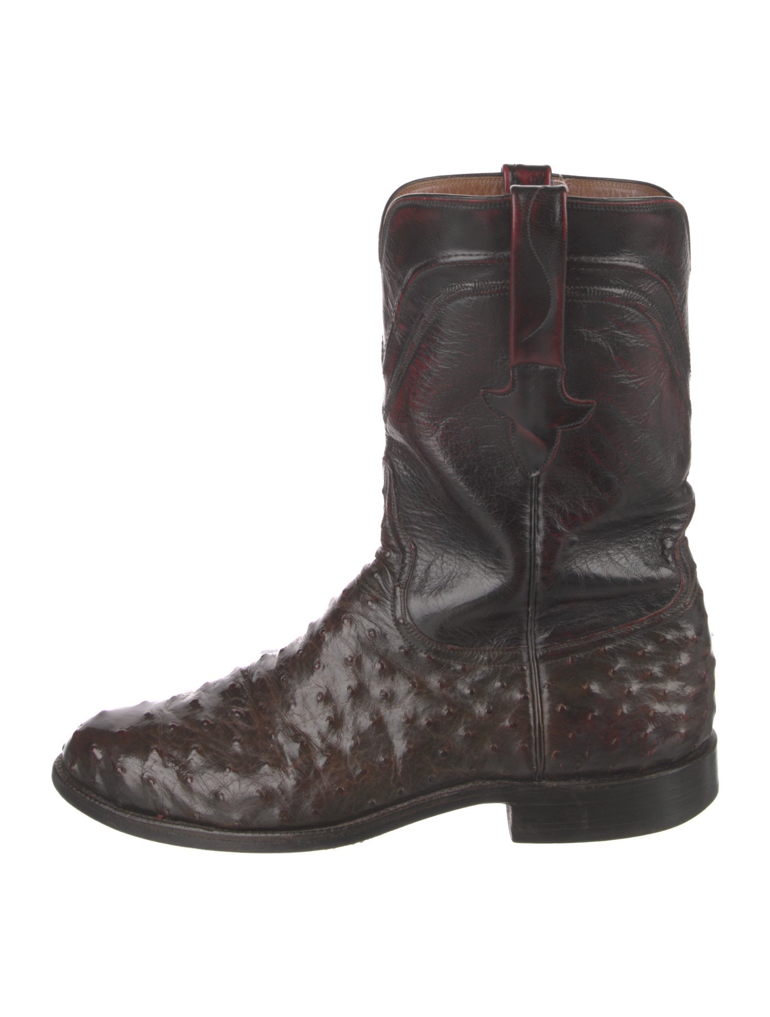 Lucchese Ostrich Boots