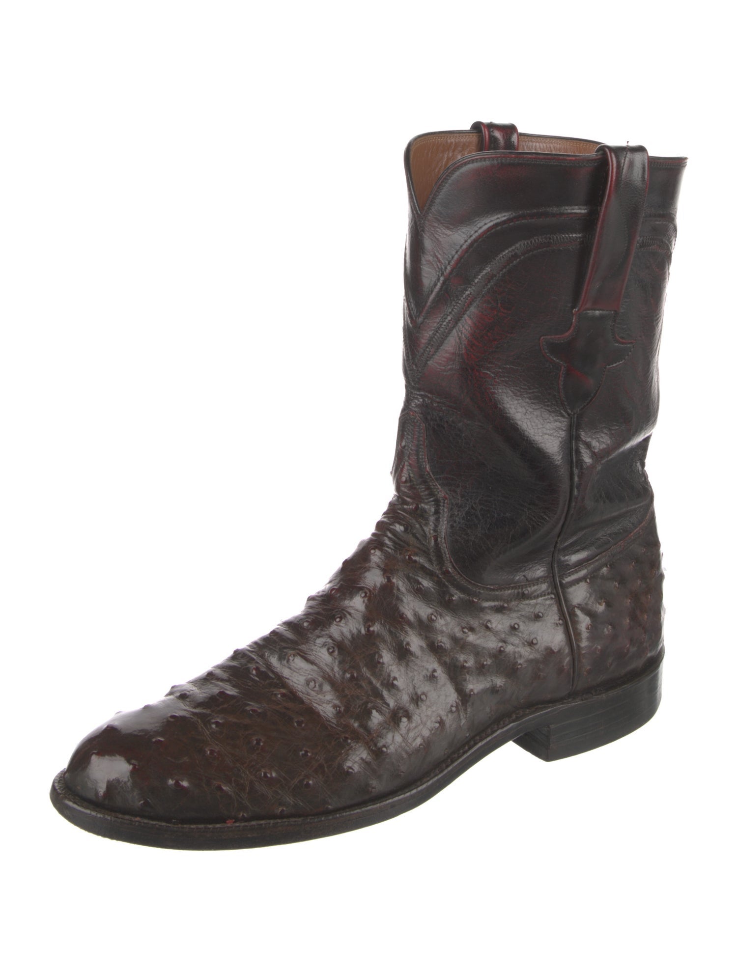 Lucchese Ostrich Boots