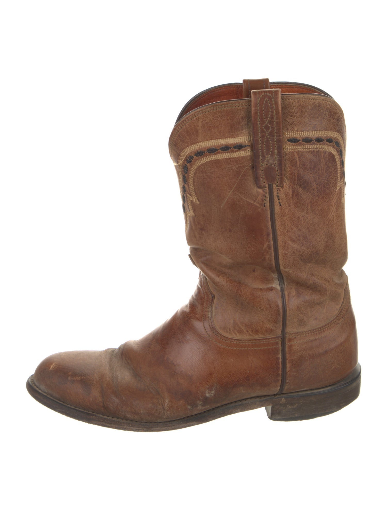 Lucchese Leather Western Boots