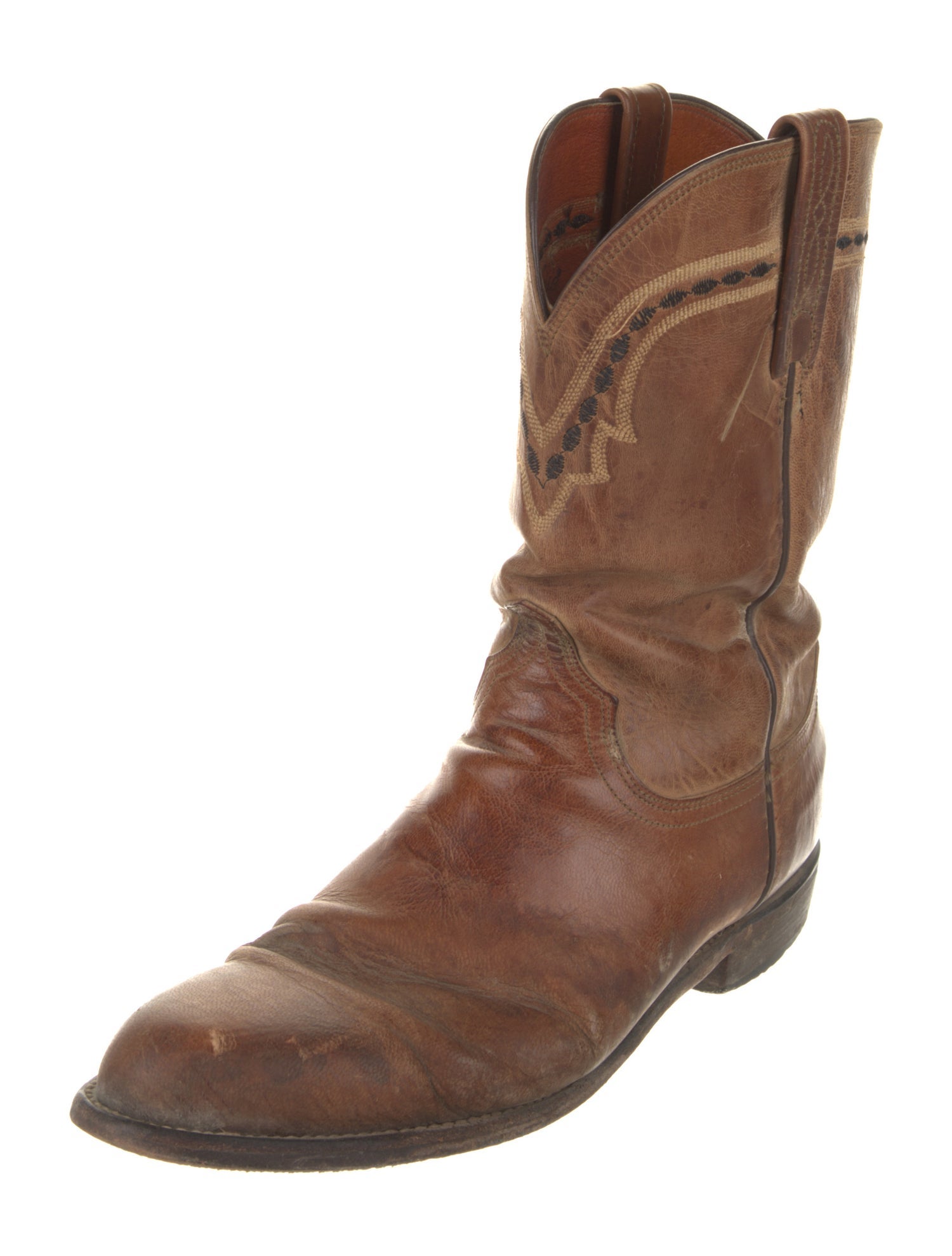 Lucchese Leather Western Boots
