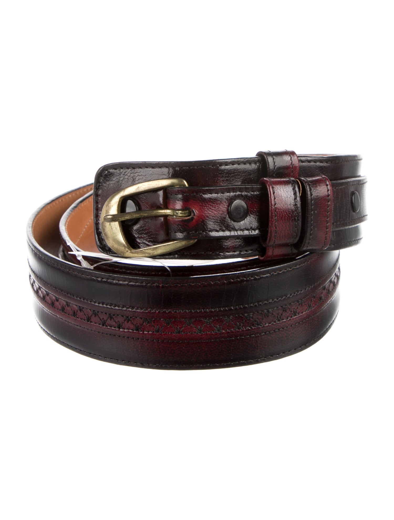 Lucchese Leather Waist Belt