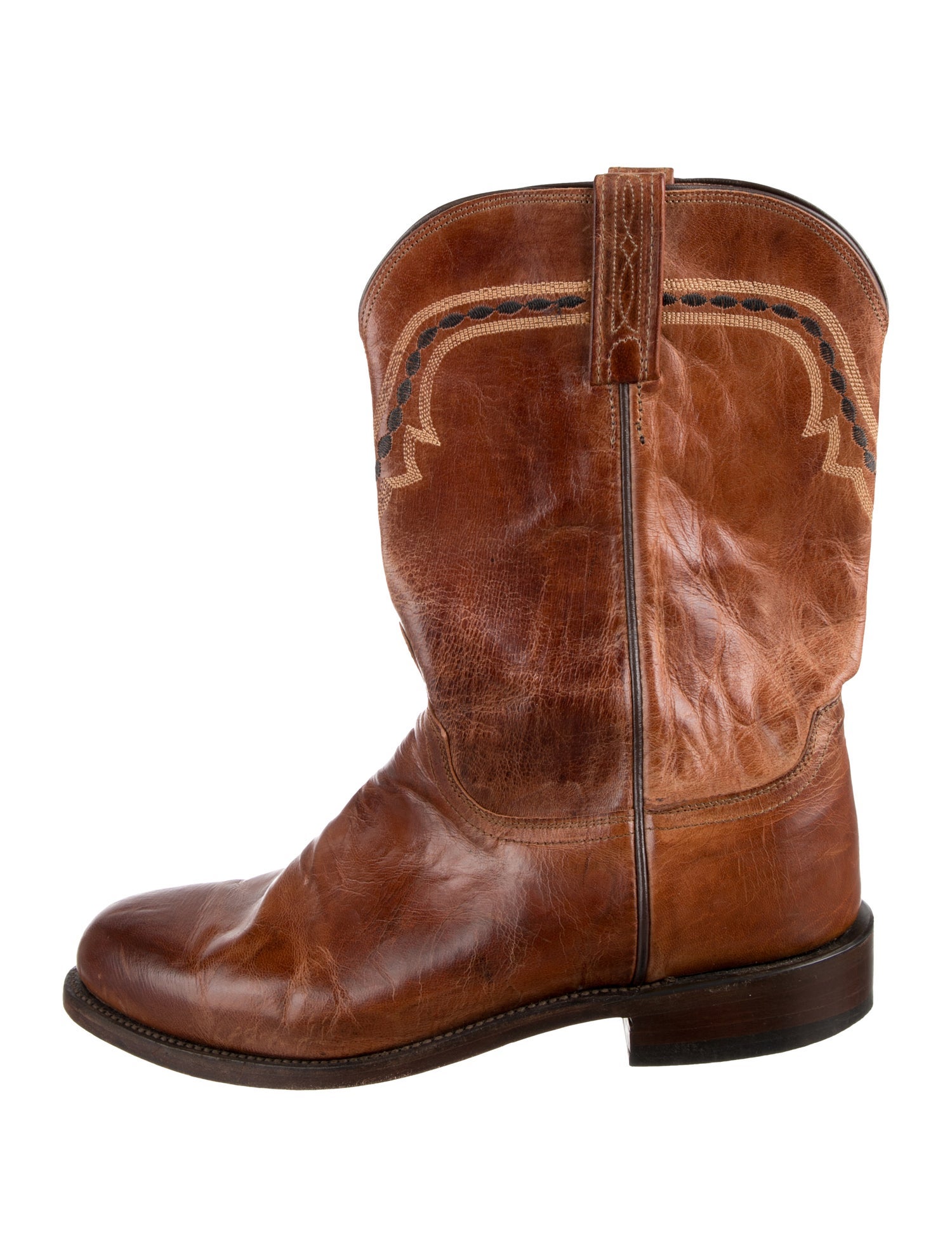 Lucchese Leather Western Boots