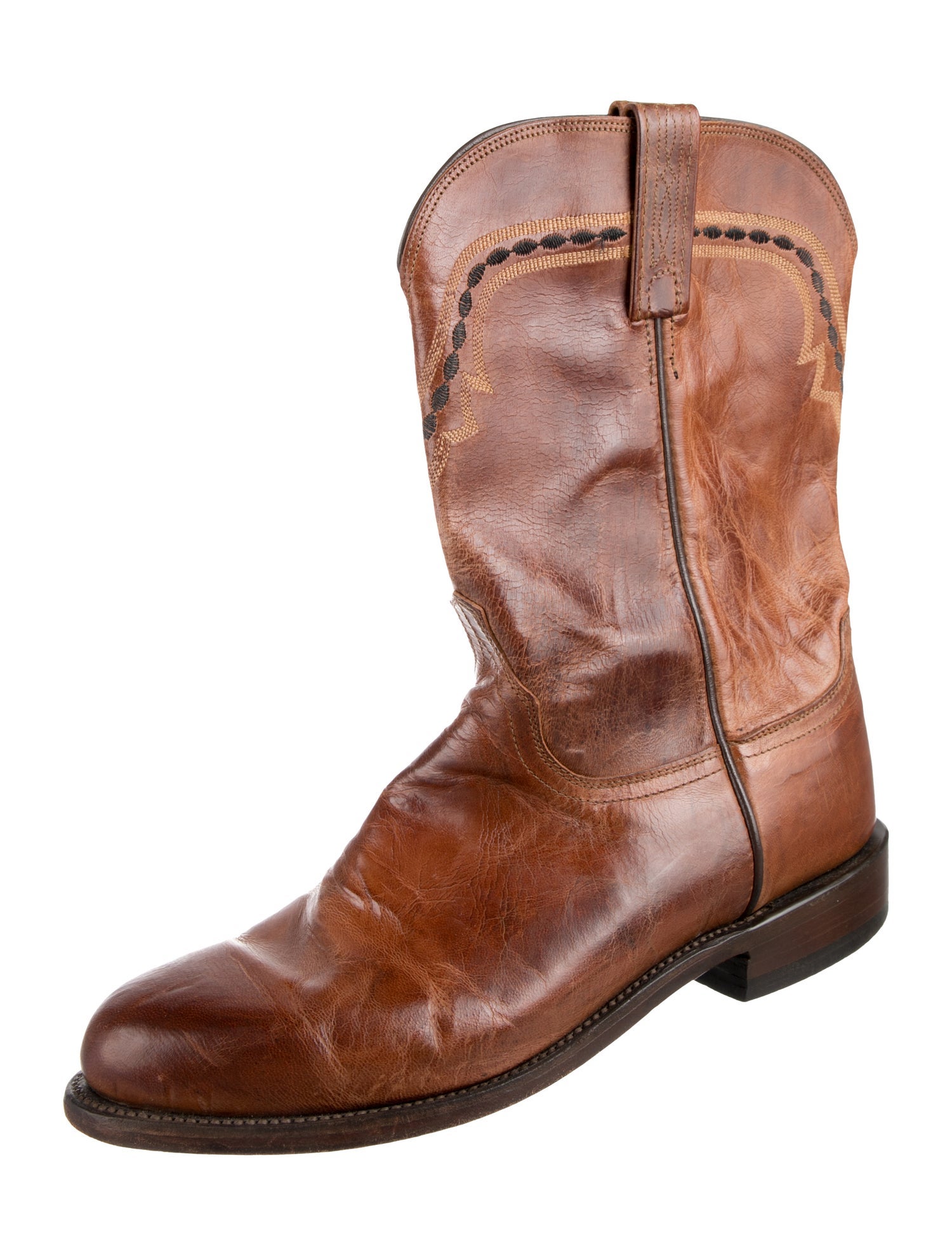 Lucchese Leather Western Boots