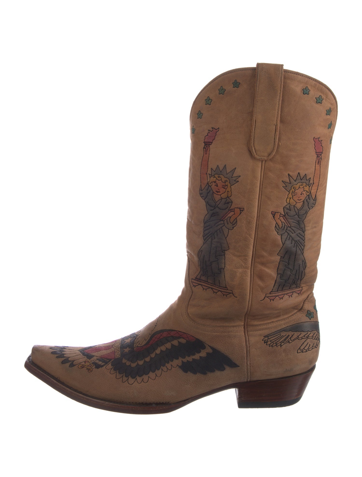 Lucchese Leather Western Boots