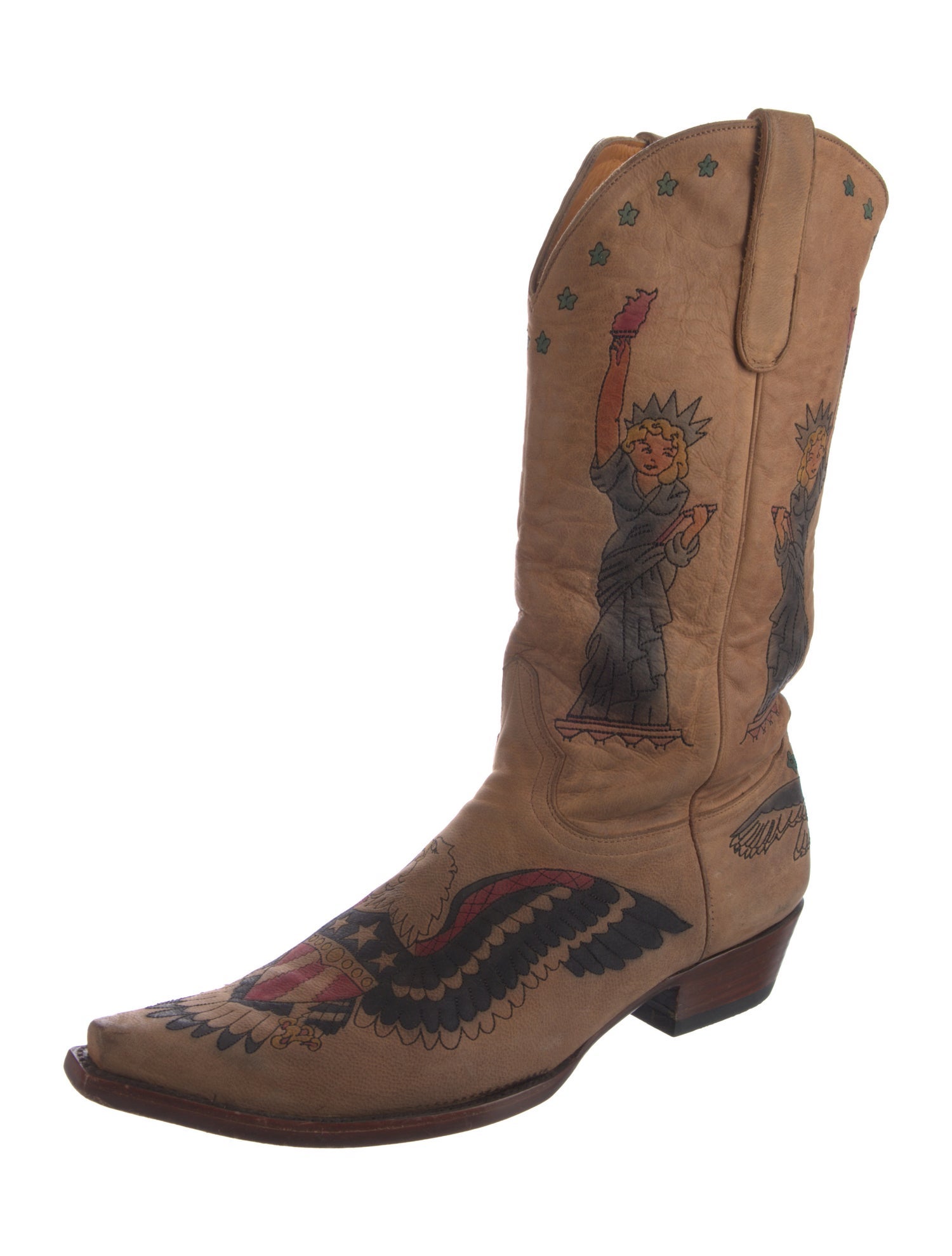 Lucchese Leather Western Boots