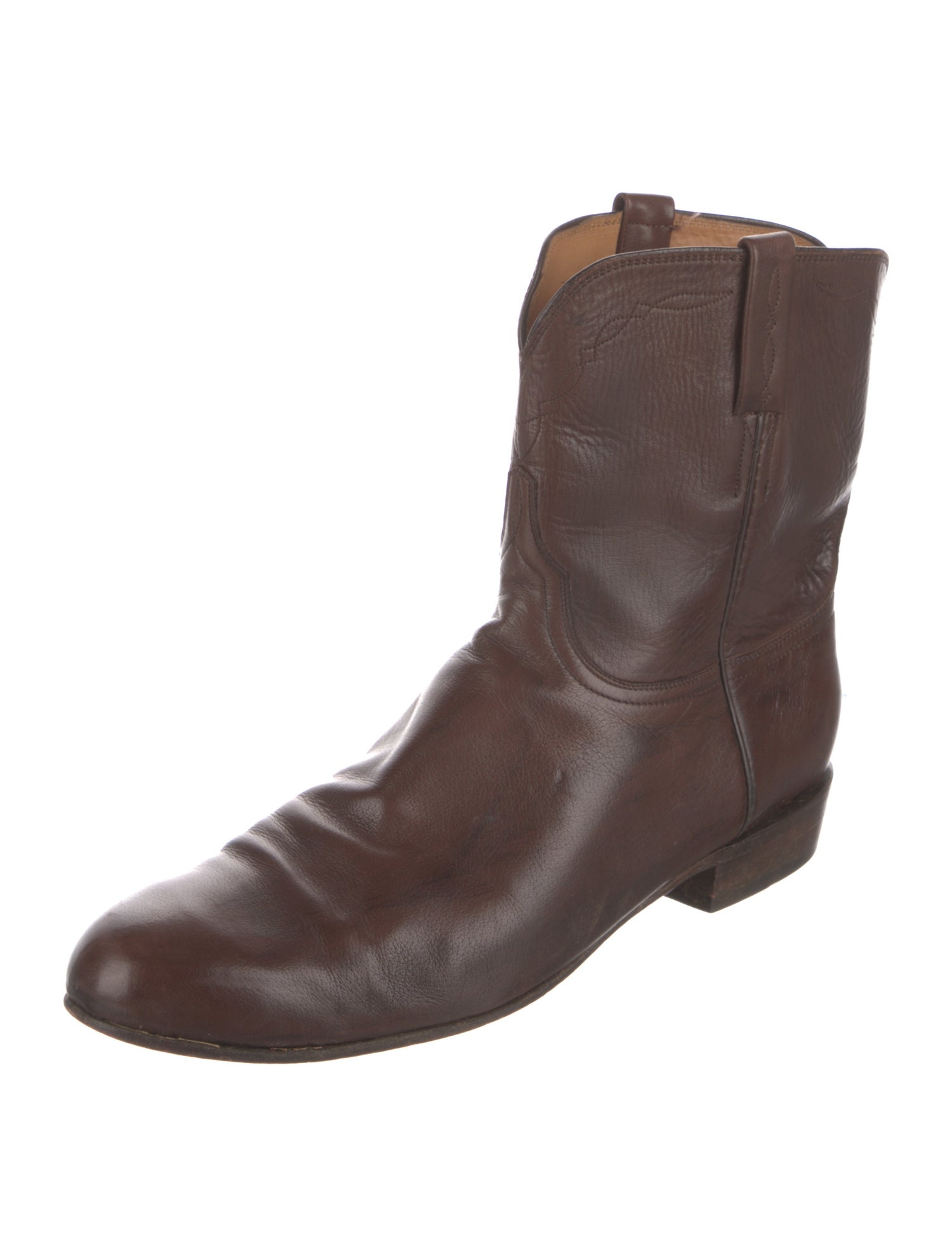 Lucchese Leather Western Boots
