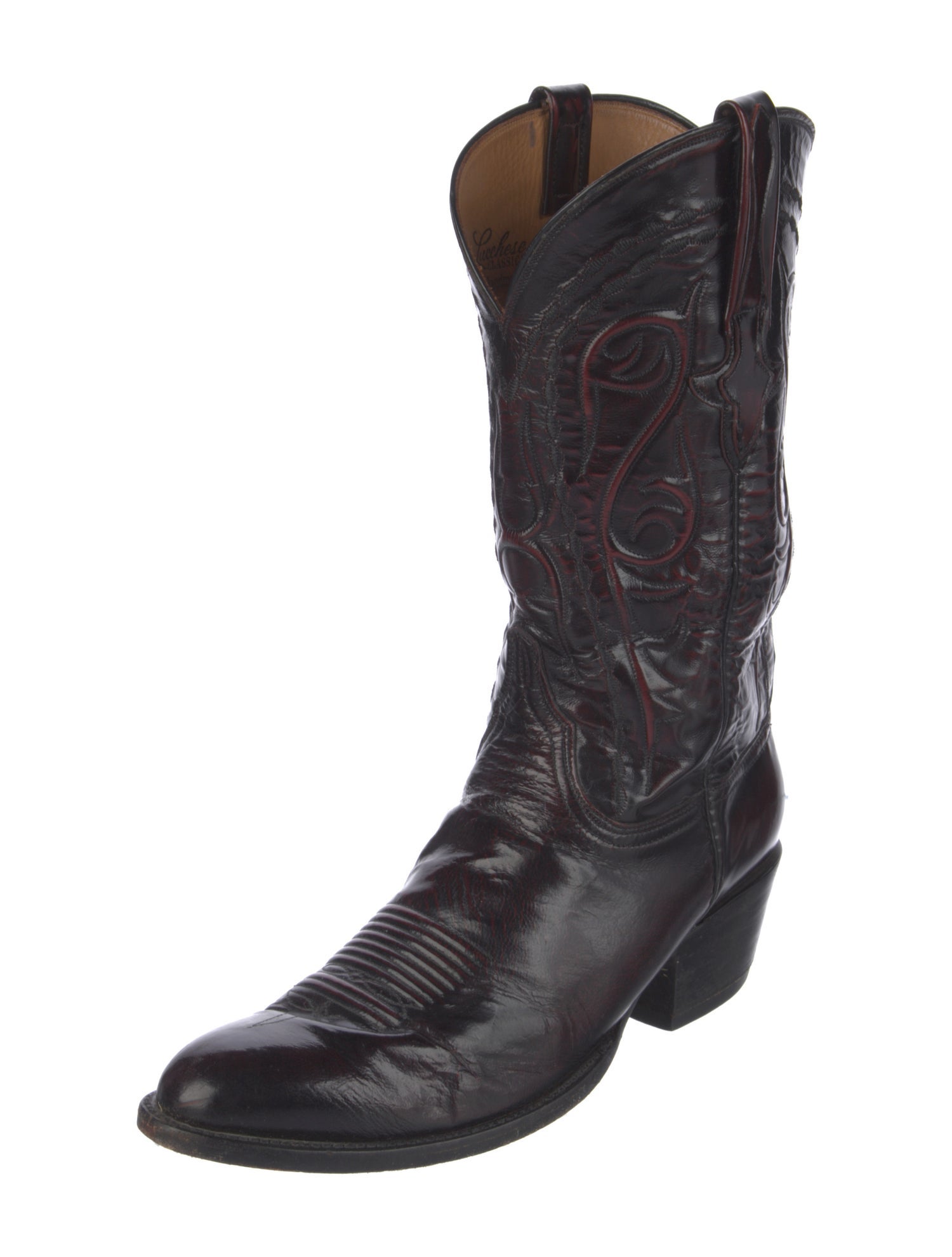 Lucchese Leather Western Boots