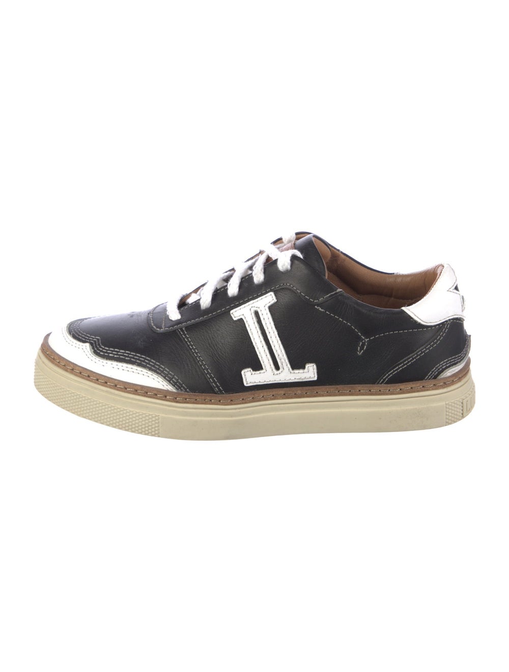 Lucchese Leather Colorblock Pattern Sneakers - image 1