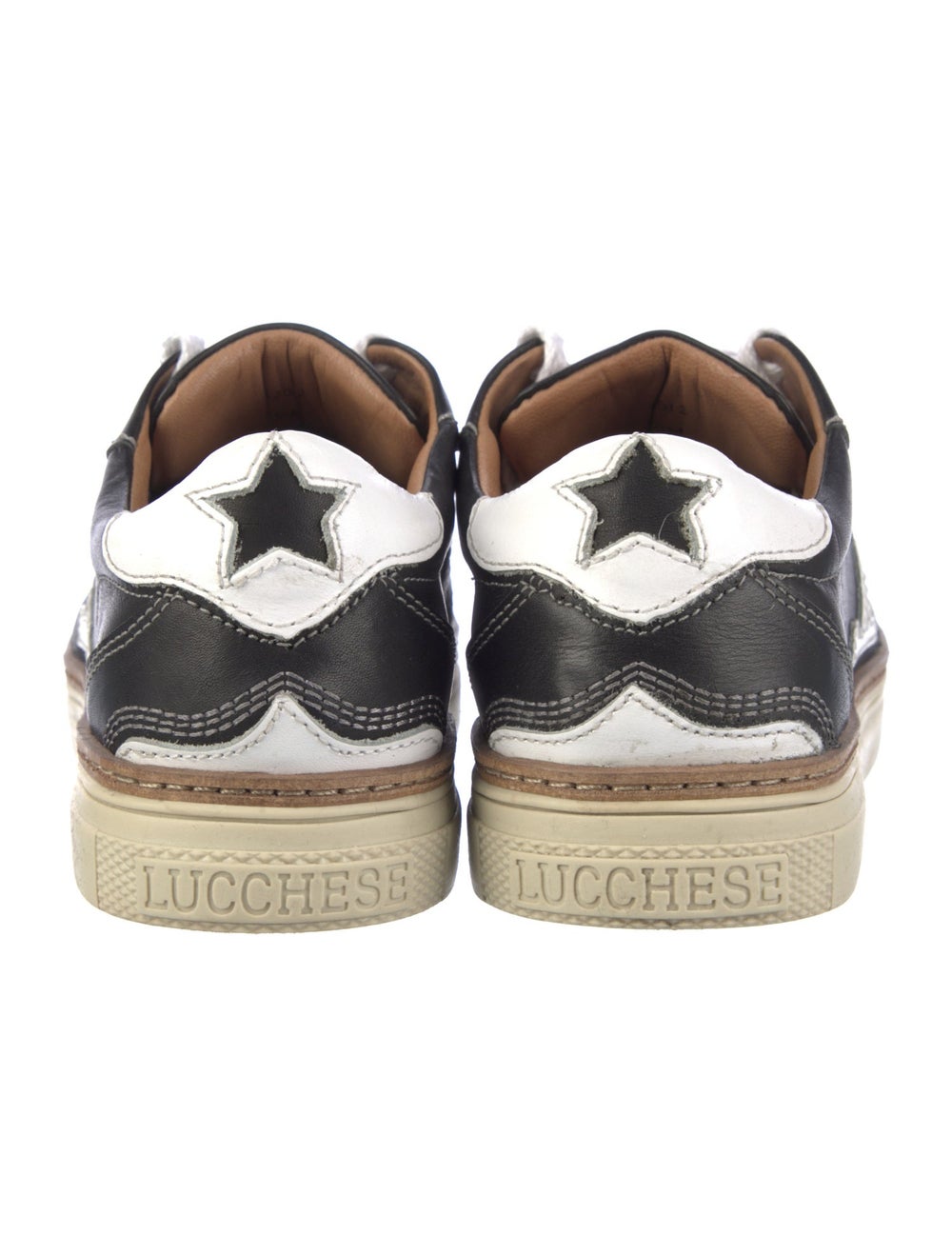 Lucchese Leather Colorblock Pattern Sneakers - image 4