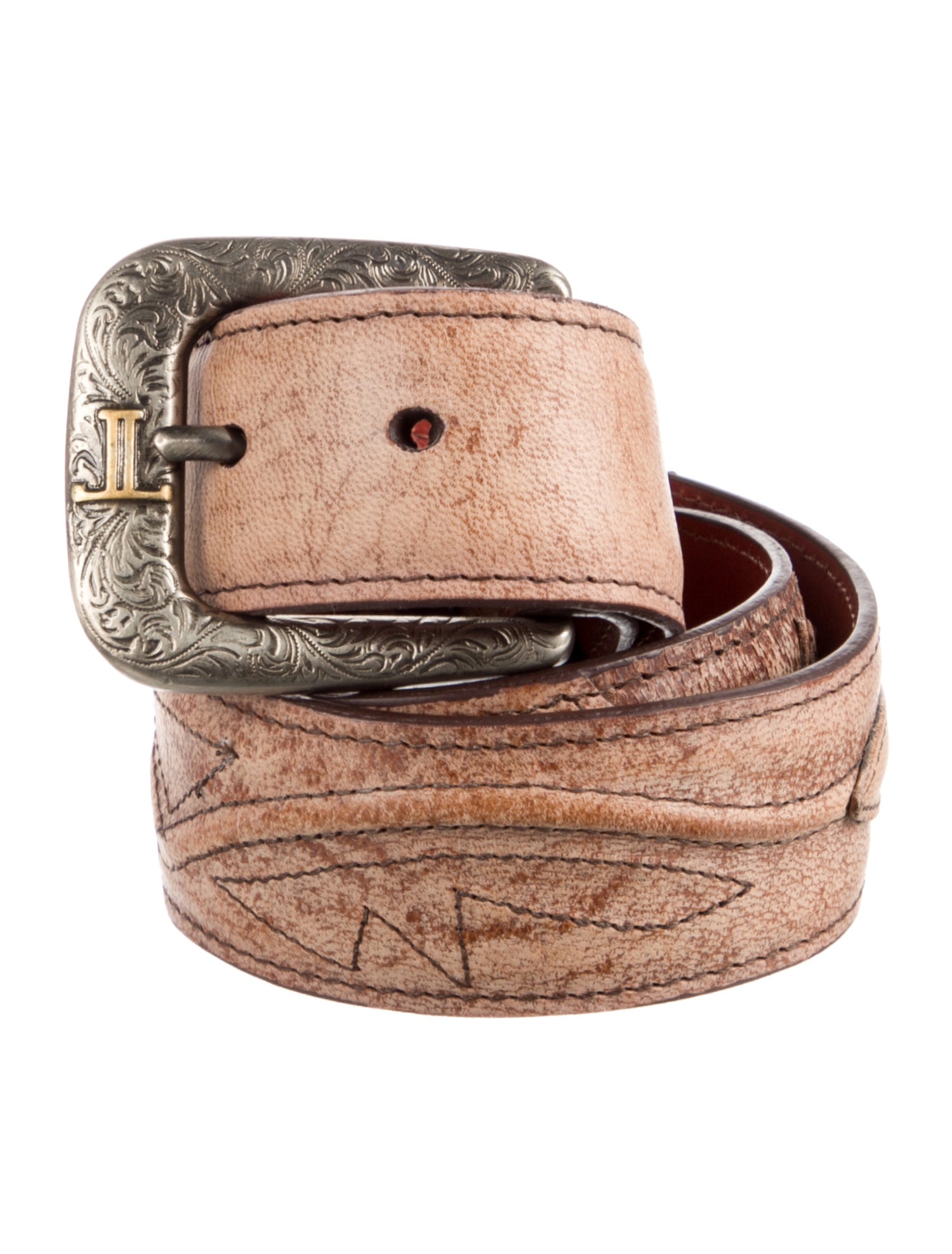 Lucchese Leather Waist Belt
