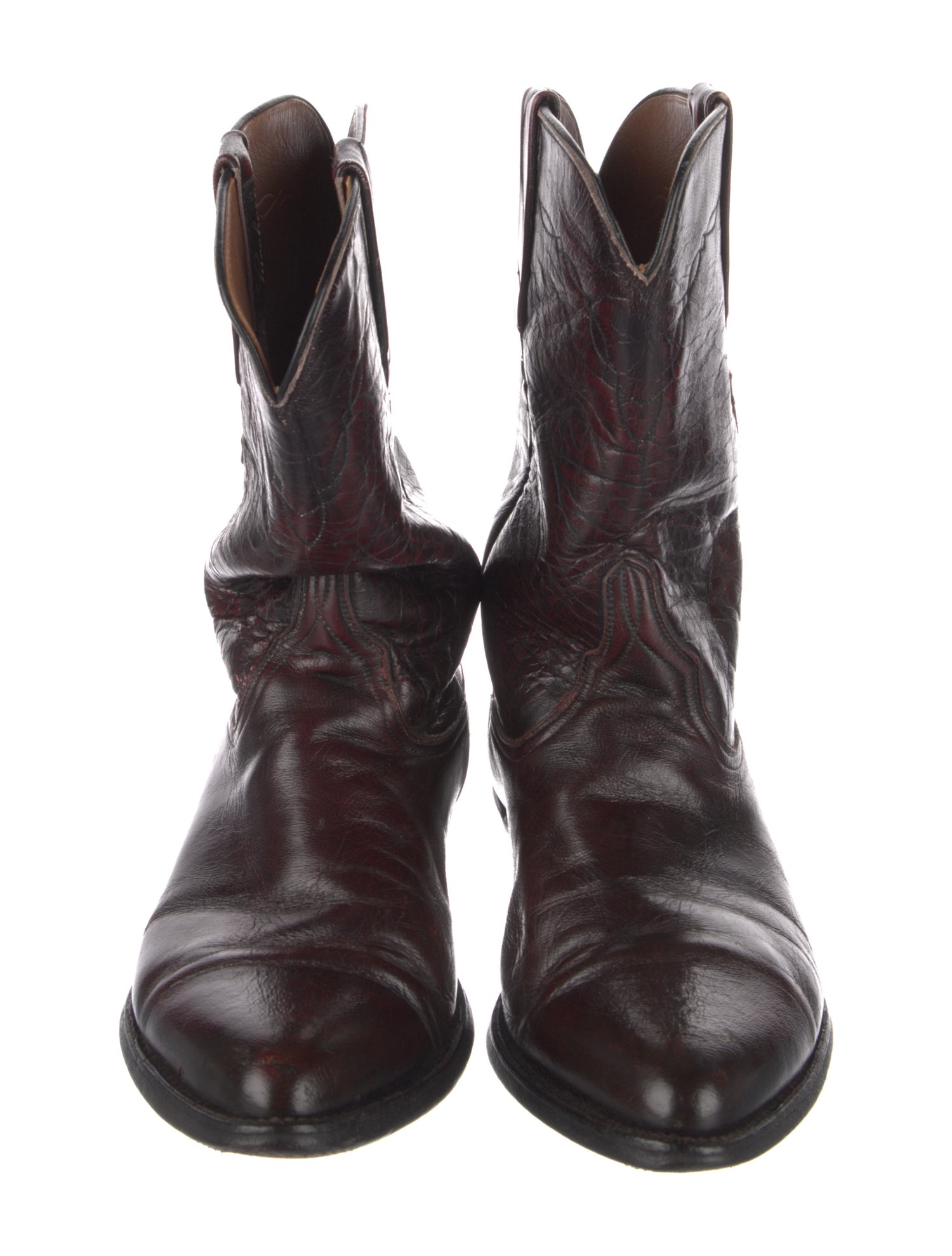 Lucchese Leather Western Boots