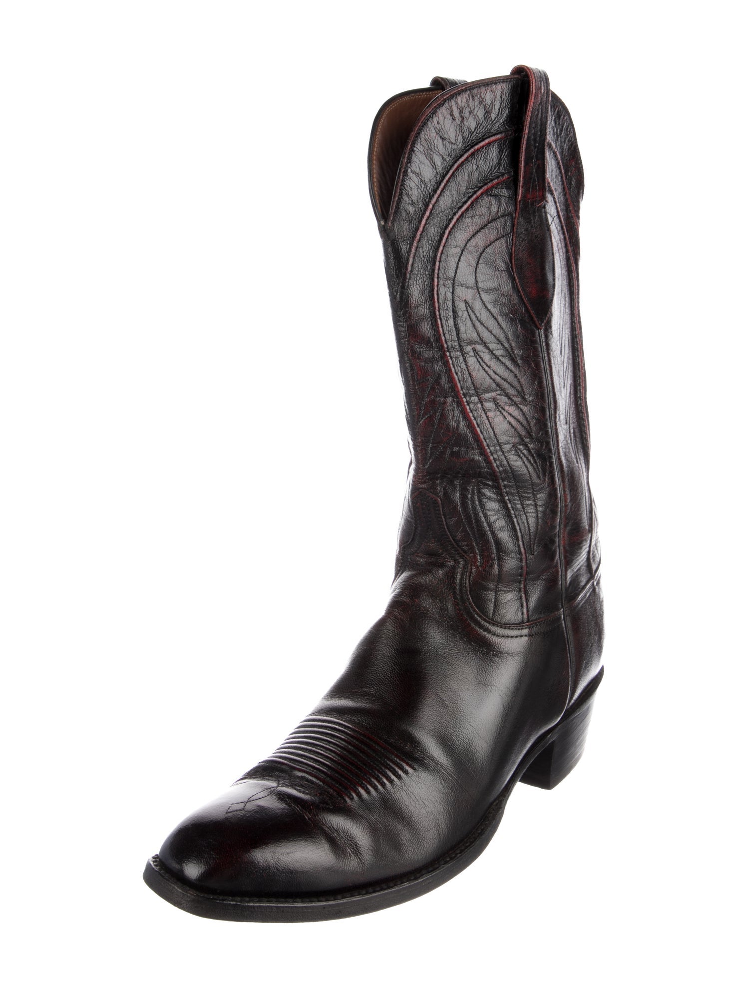 Lucchese Leather Western Boots