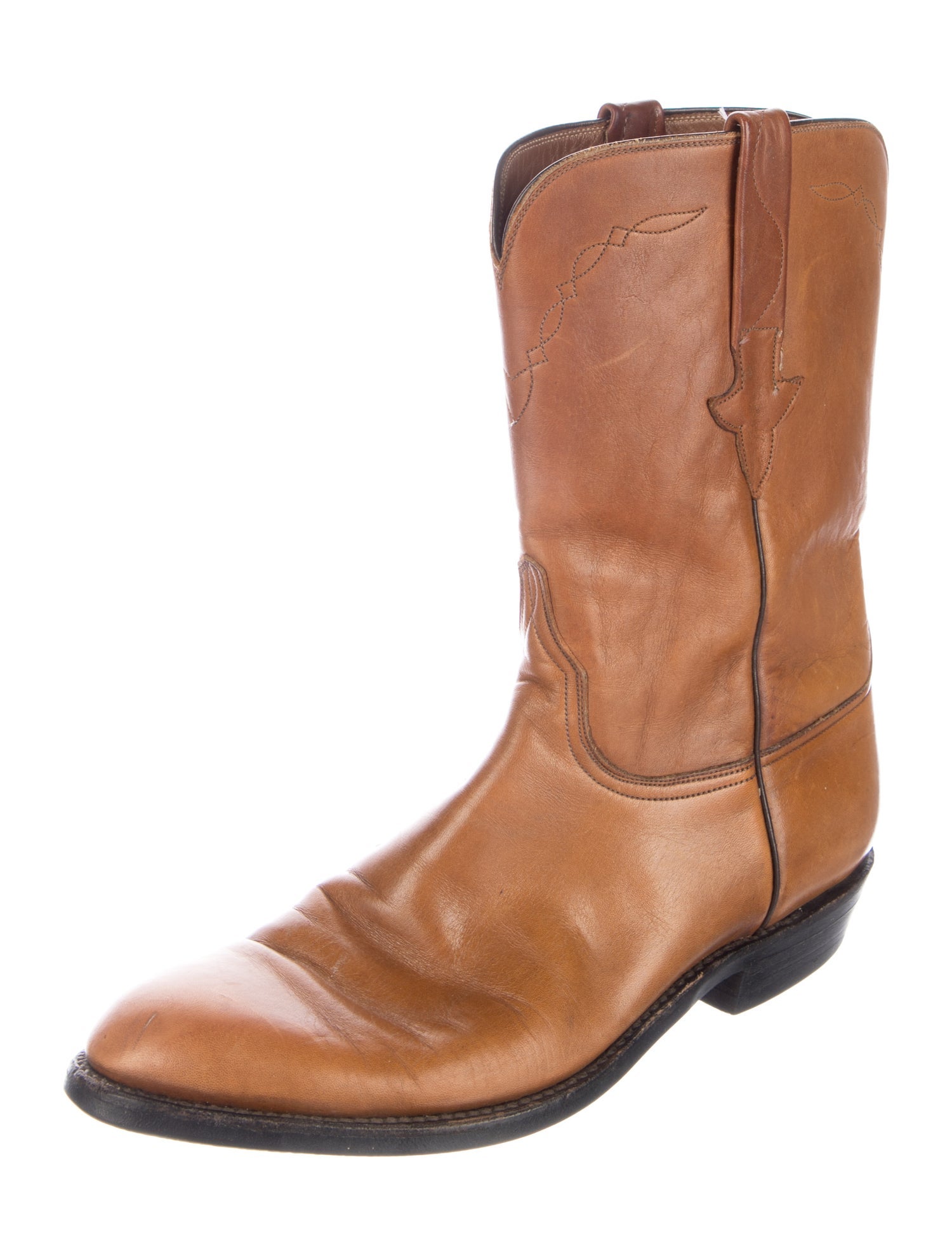 Lucchese Leather Western Boots