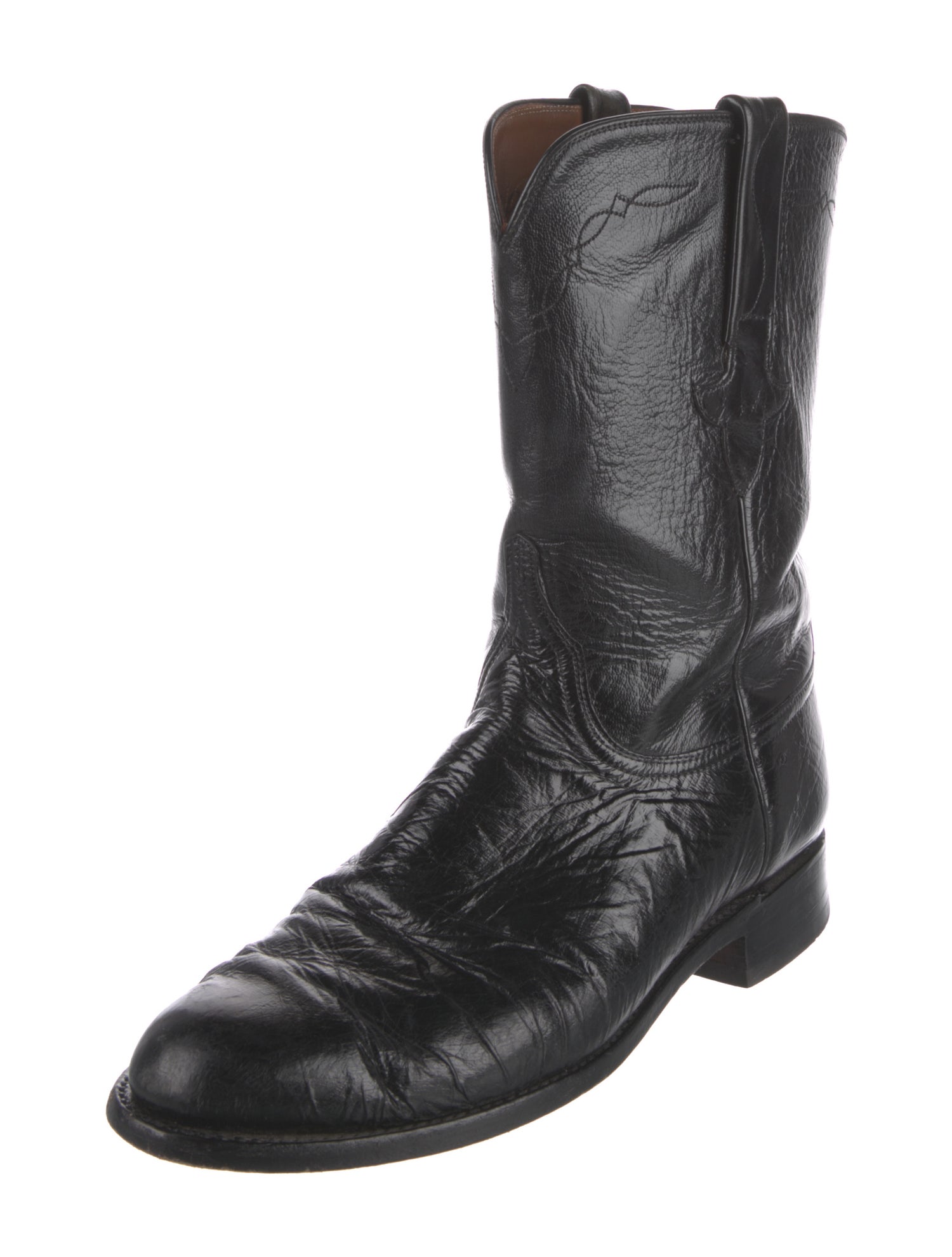 Lucchese Leather Western Boots