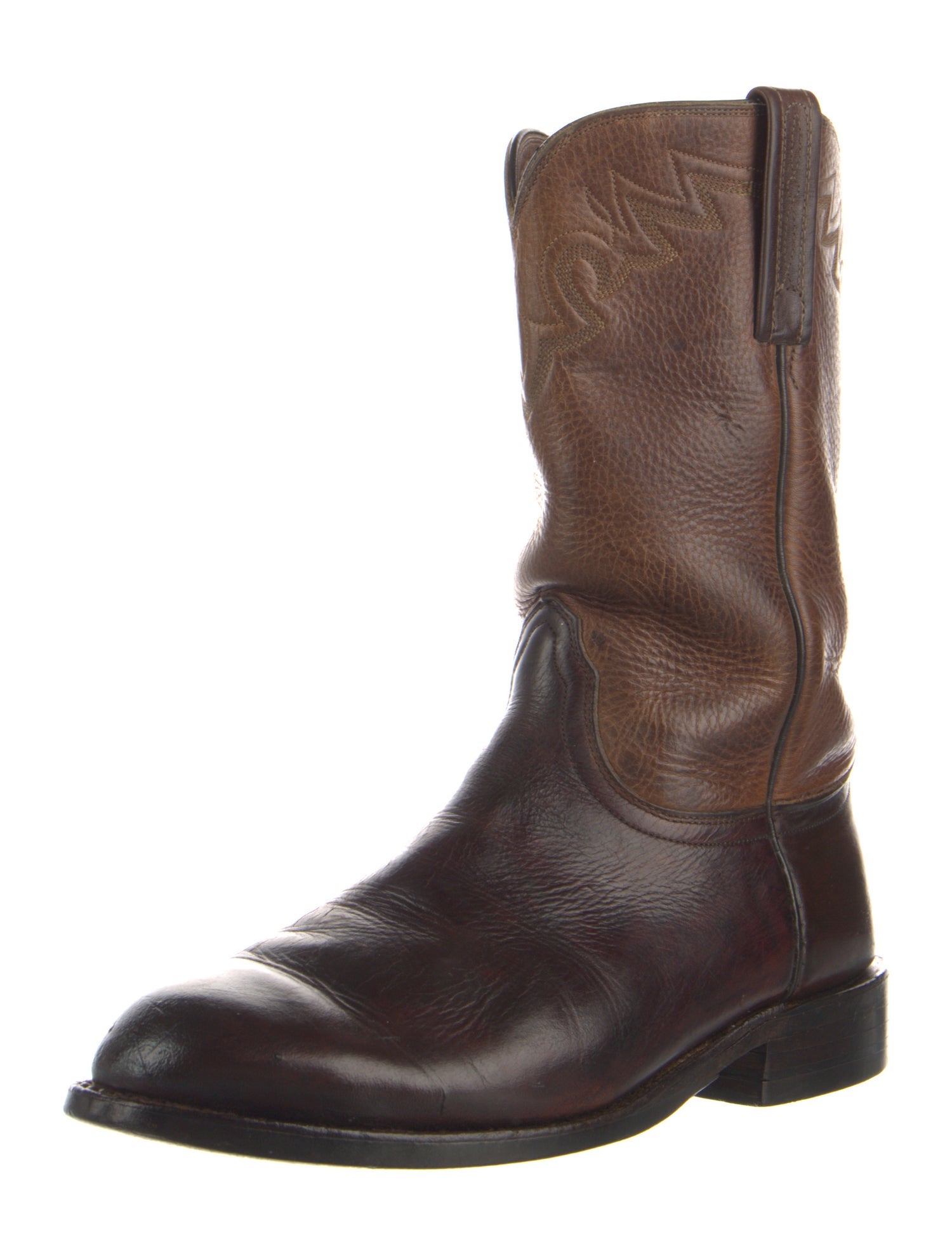 Lucchese Leather Western Boots