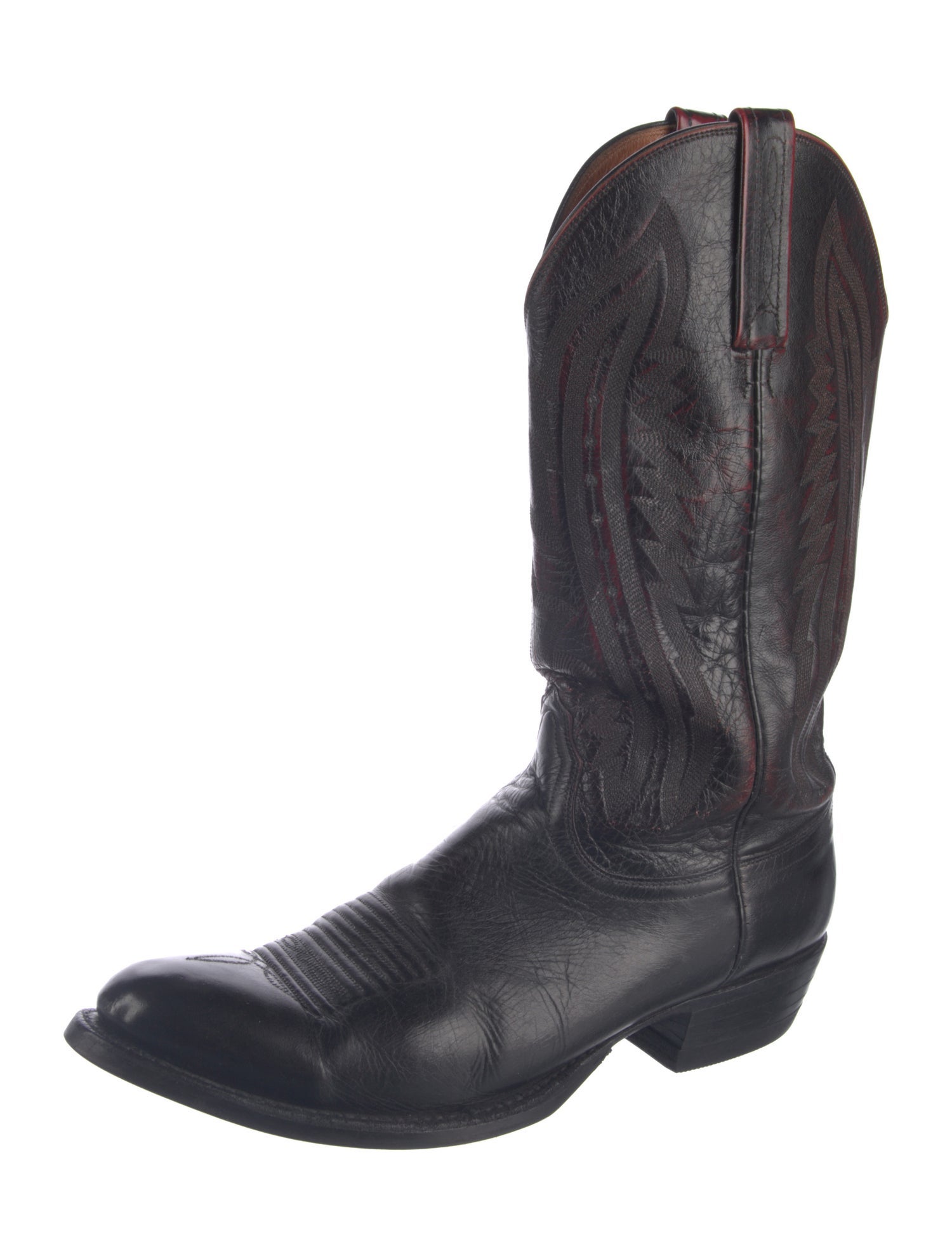 Lucchese Leather Western Boots