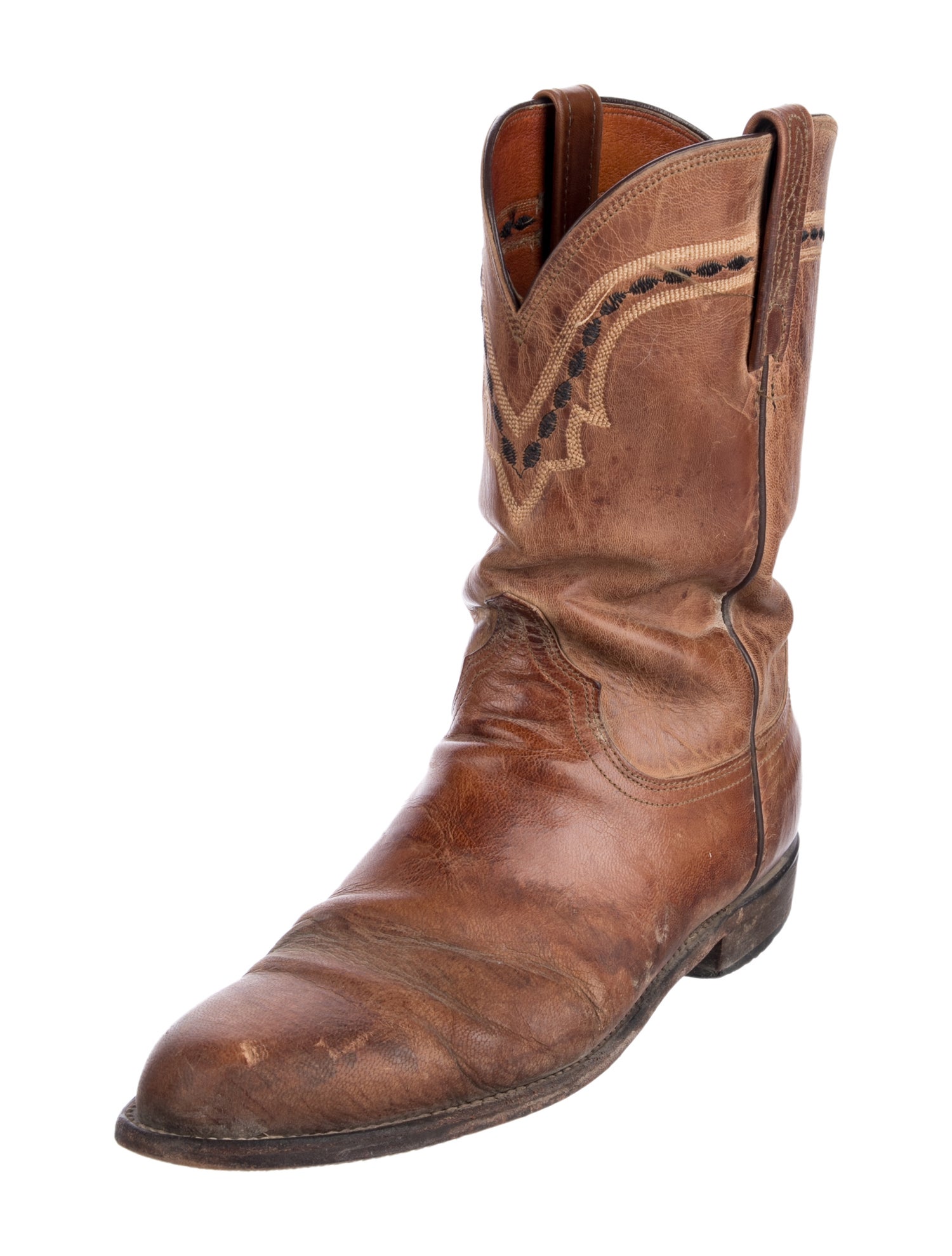 Lucchese Leather Western Boots
